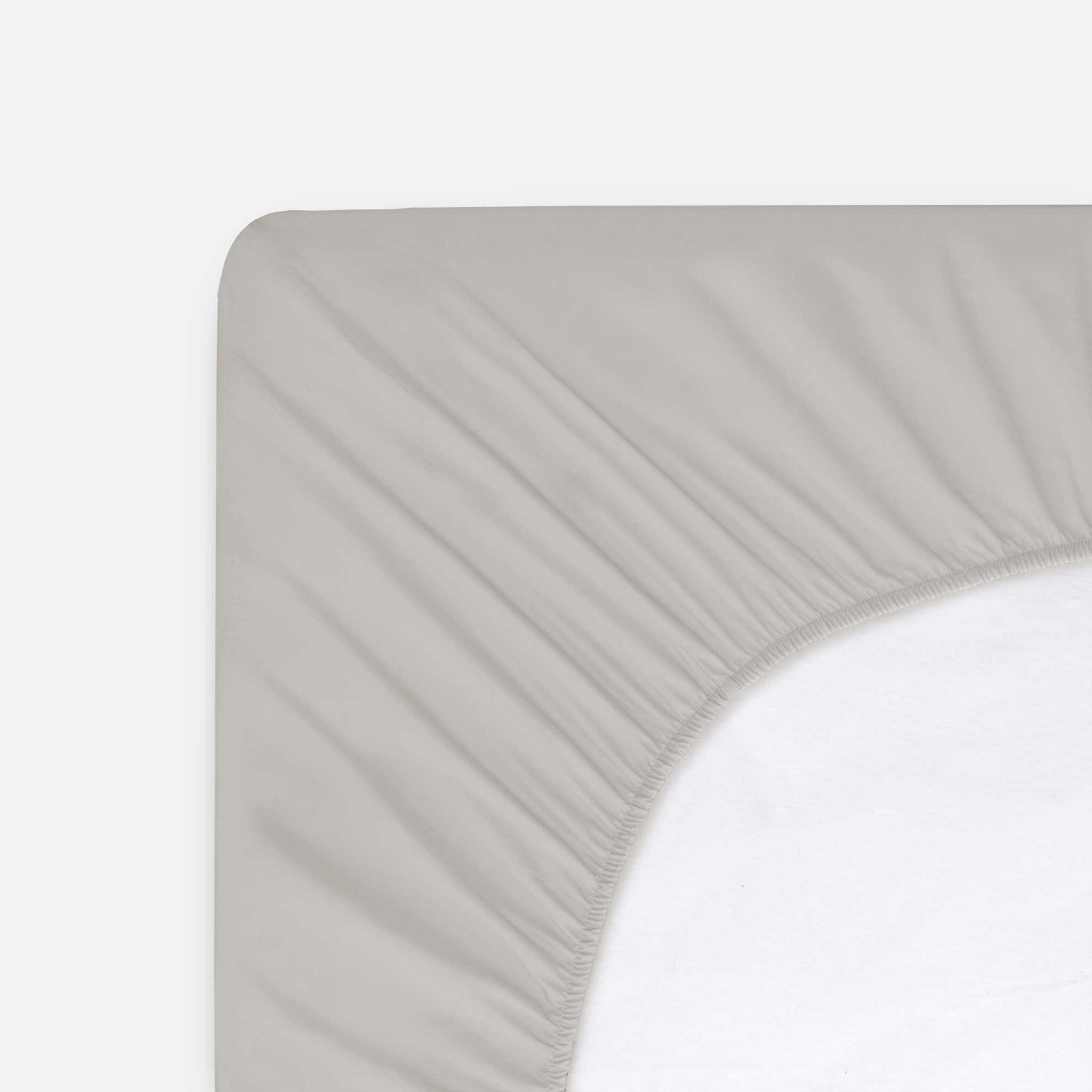 Byrklund Hoeslaken Bed Basics Cotton Taupe