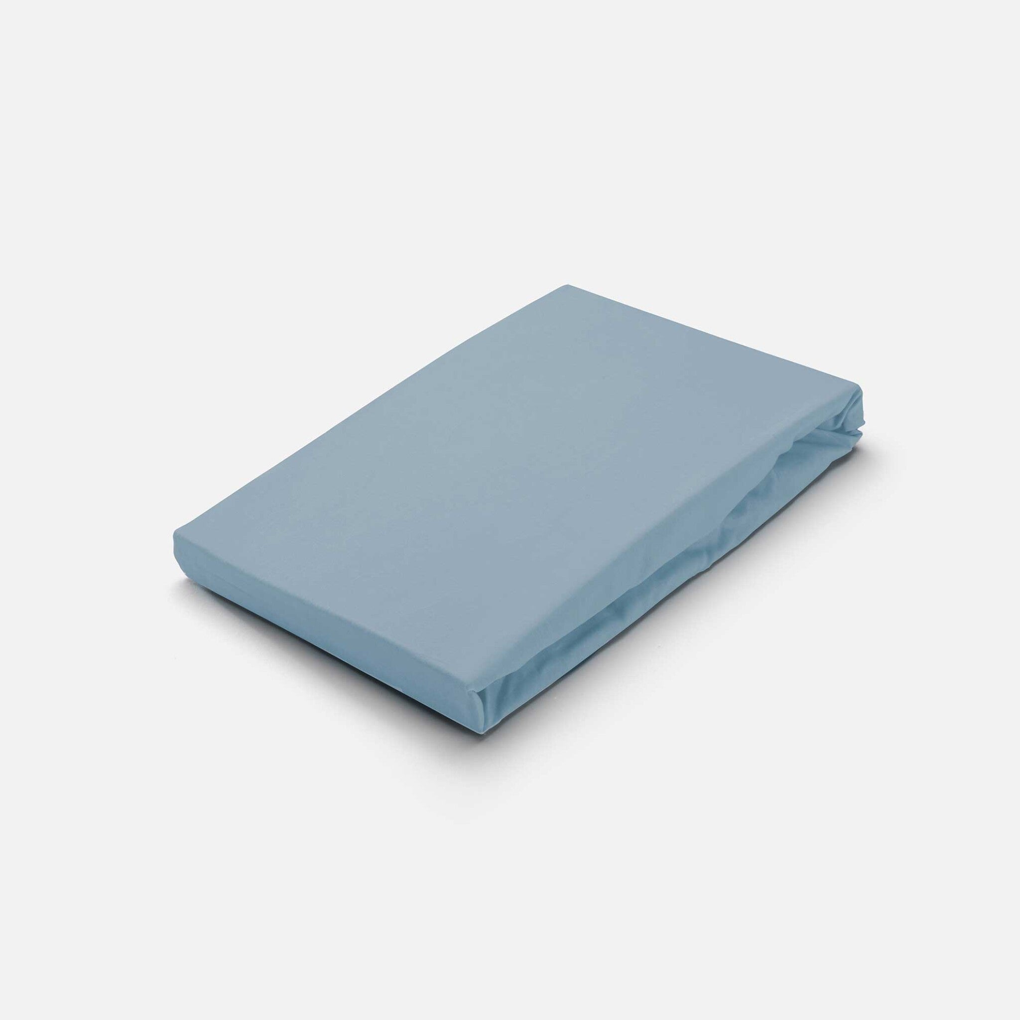Byrklund Hoeslaken Bed Basics Cotton Blauw