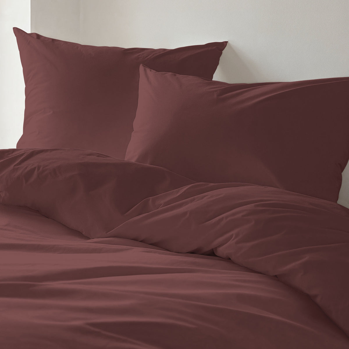 Byrklund - Dekbedovertrek Quiet Cozy - Aubergine