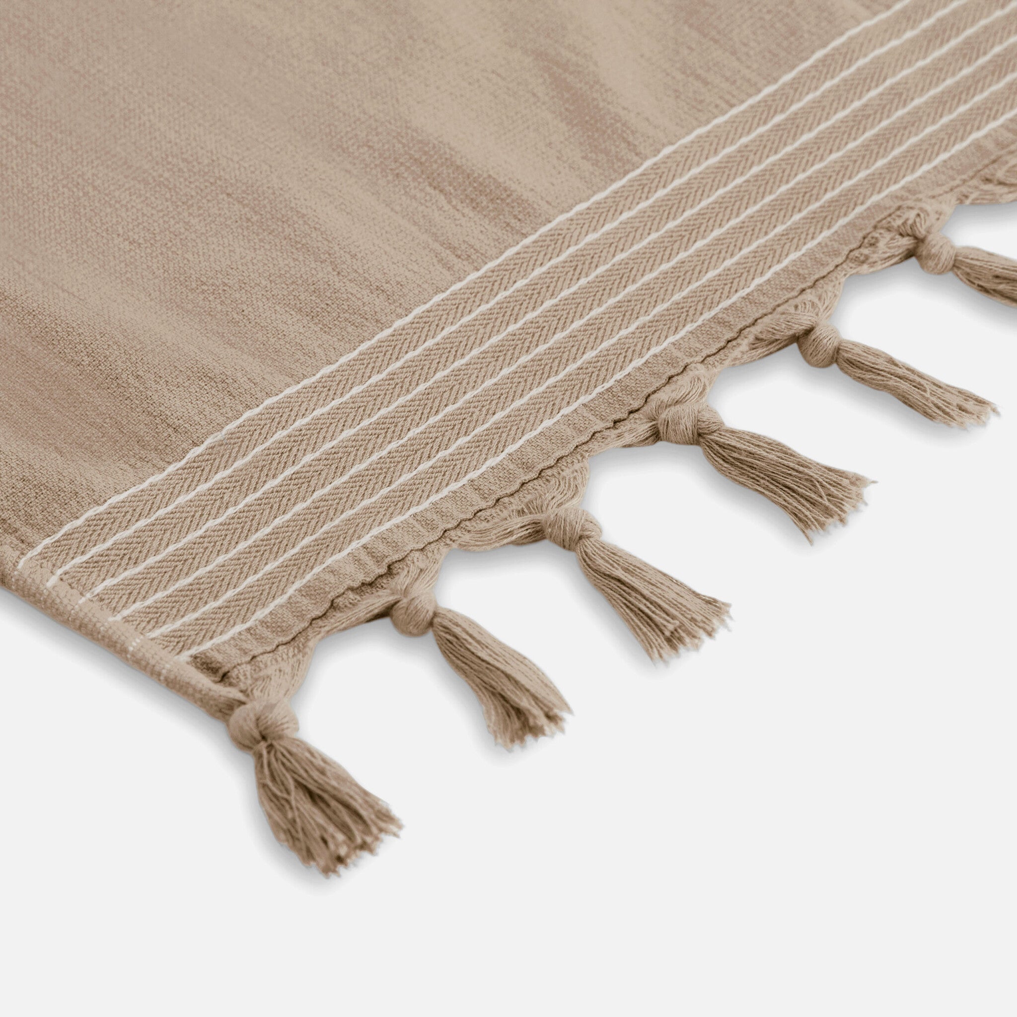 Hamamdoek Soft Cotton Bruin 100x180