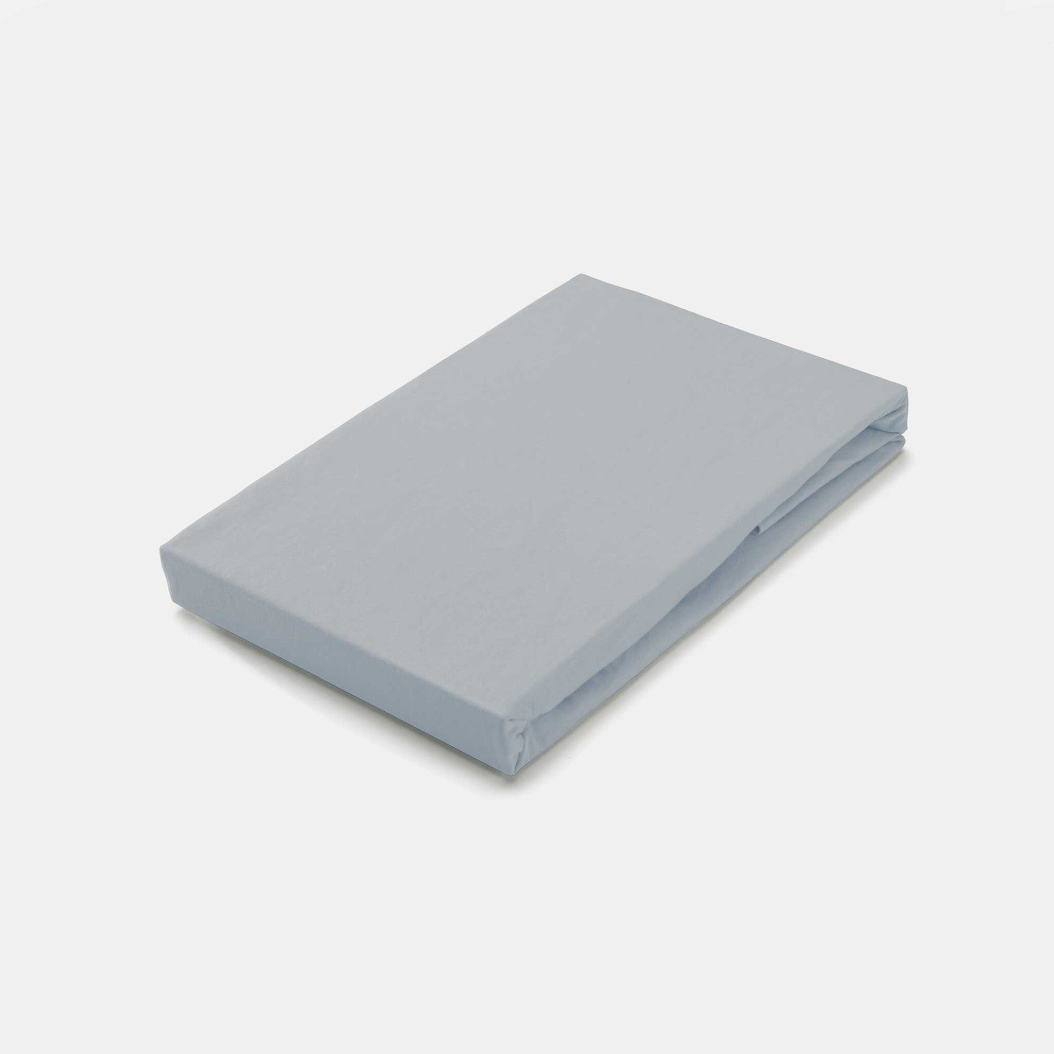 Byrklund Hoeslaken Bed Basics Jersey Licht Grijs