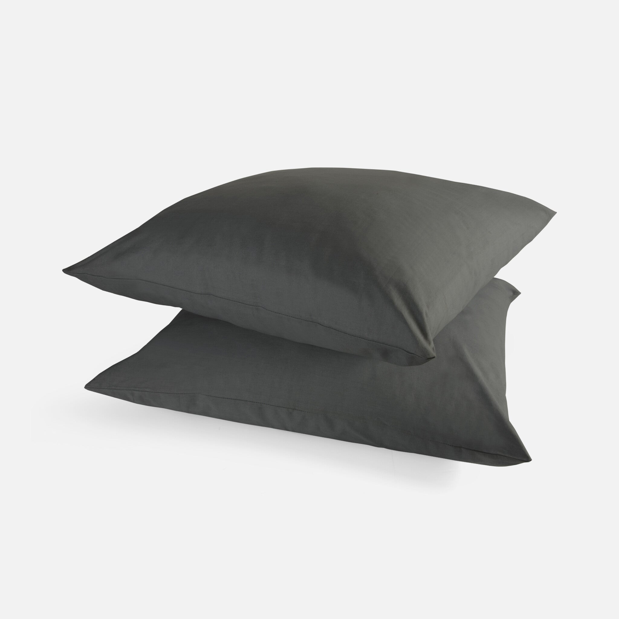 Kussensloop Plain Beauty Zwart 2x 60x70