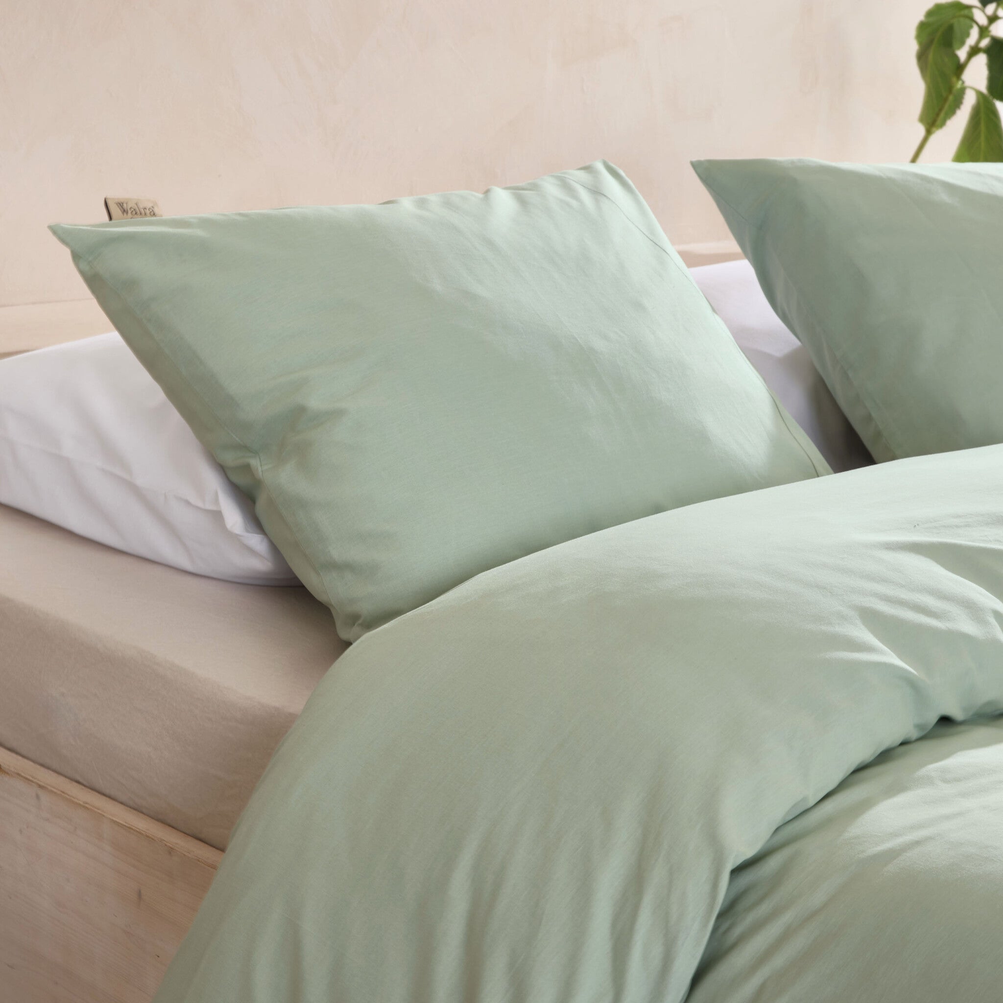 Dekbedovertrek Remade Uni Essence Groen