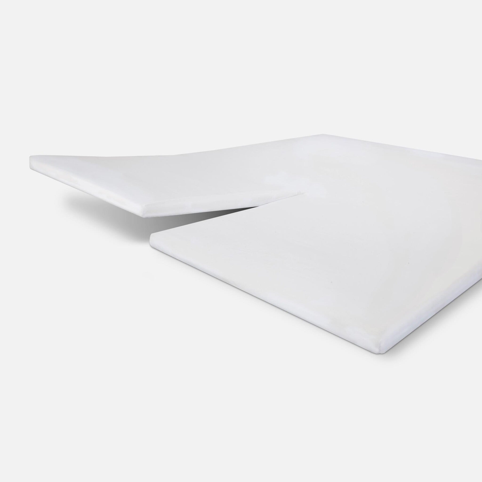 Hoeslaken Jersey Stretch Split-topper Wit