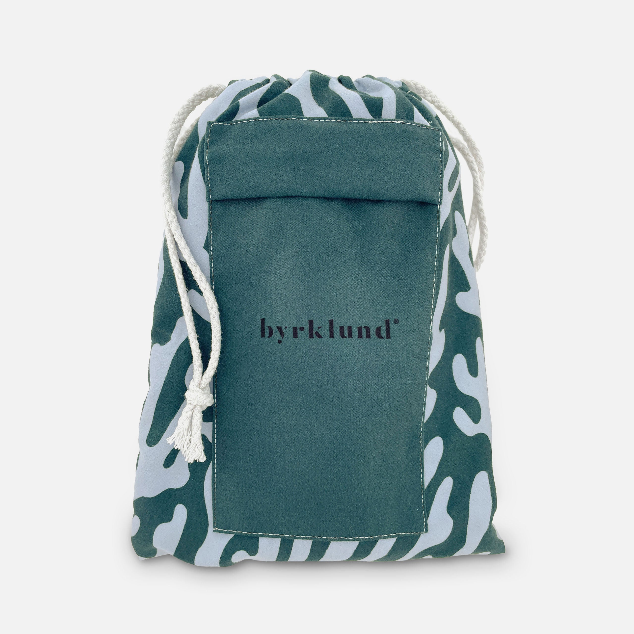 Byrklund - Strandlaken Ocean Corals - Blauw - 90x180