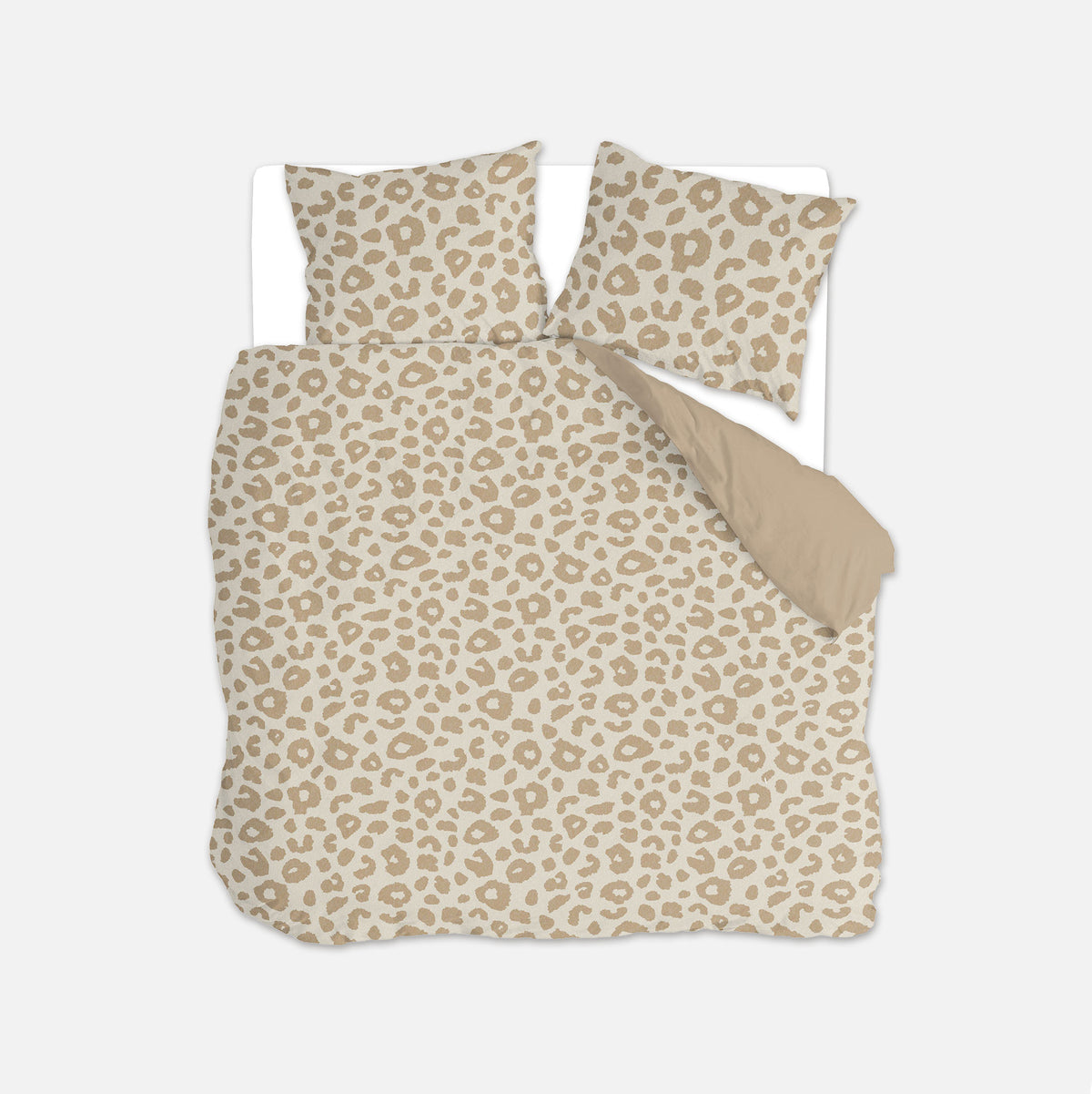 Byrklund - Dekbedovertrek Animal Spots - Beige
