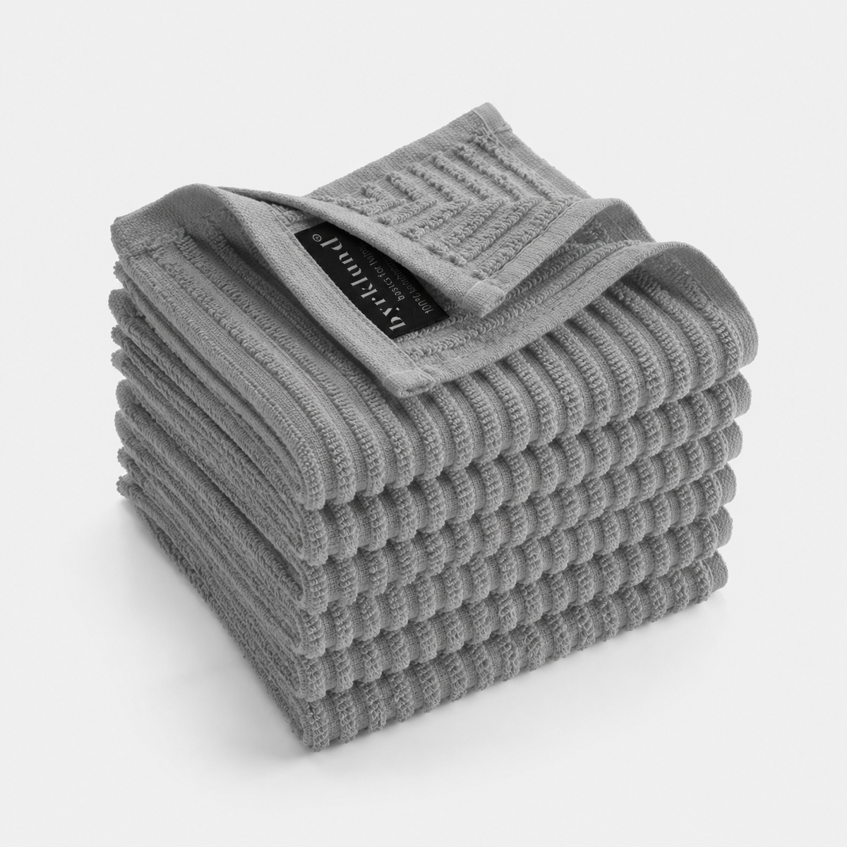 Byrklund - Vaatdoek Clean Up Grijs 6x 30x30