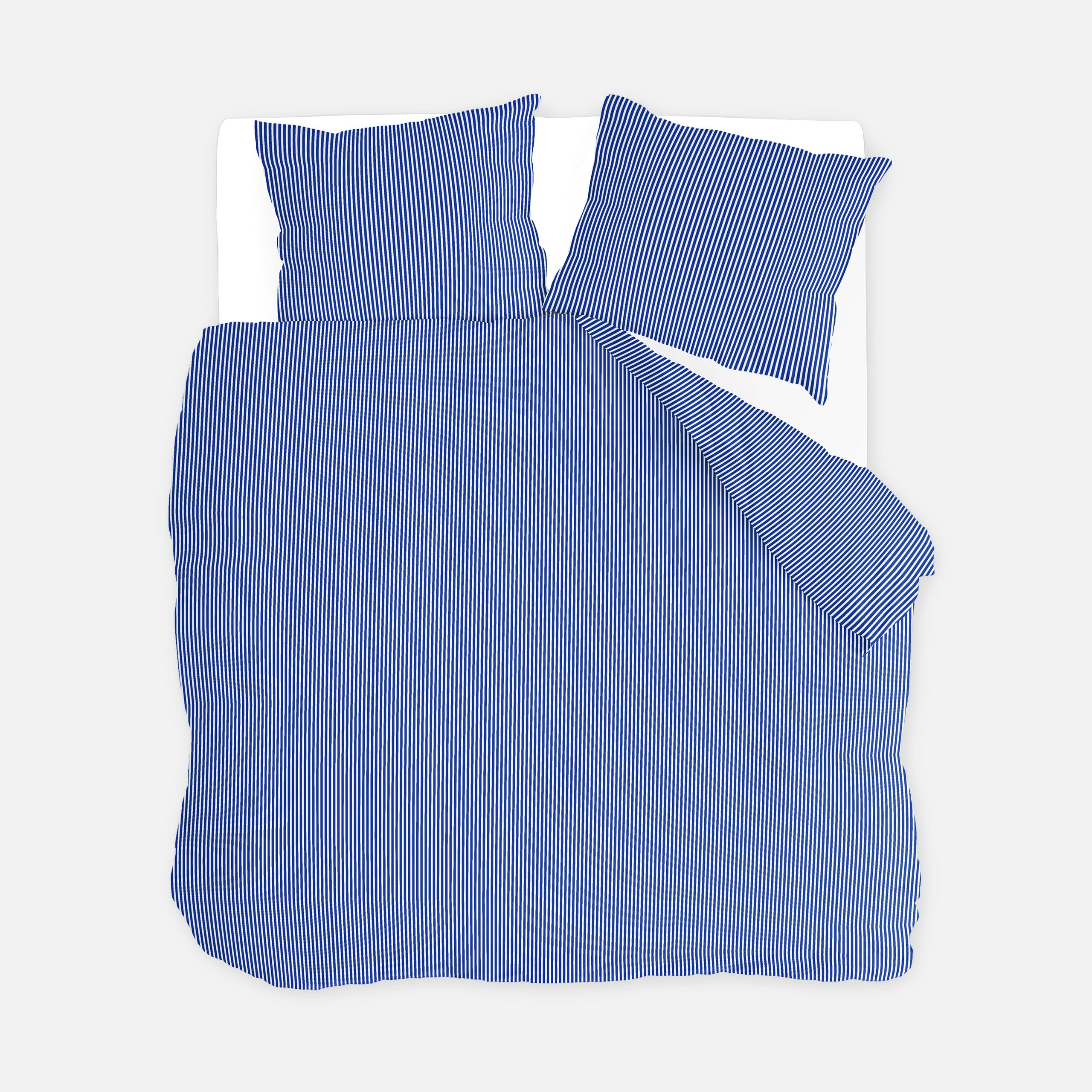 Byrklund Dekbedovertrek Nordic Blue - 100% katoen - Blauw