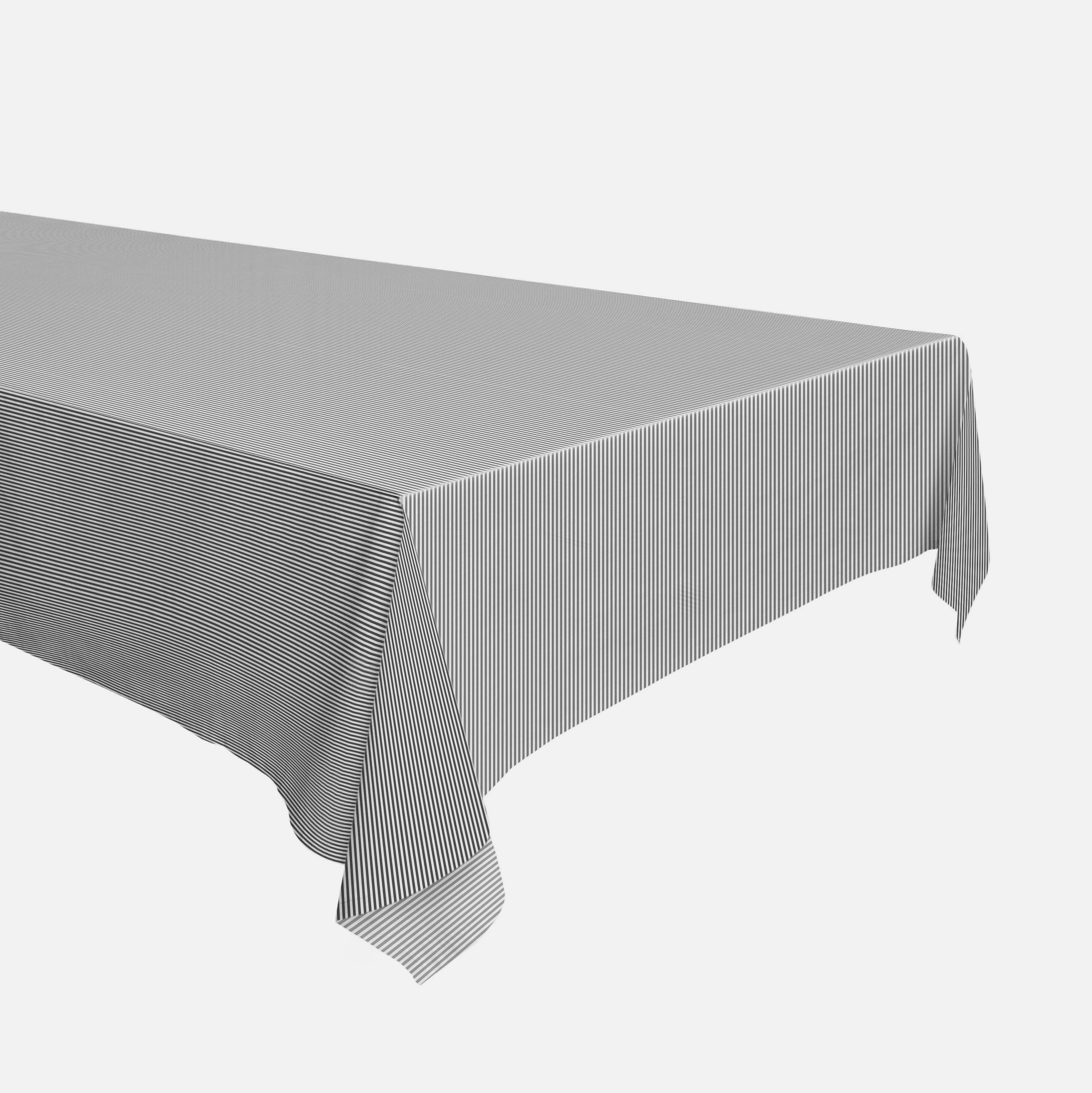 Byrklund Tafelkleed Refined Lines Antraciet