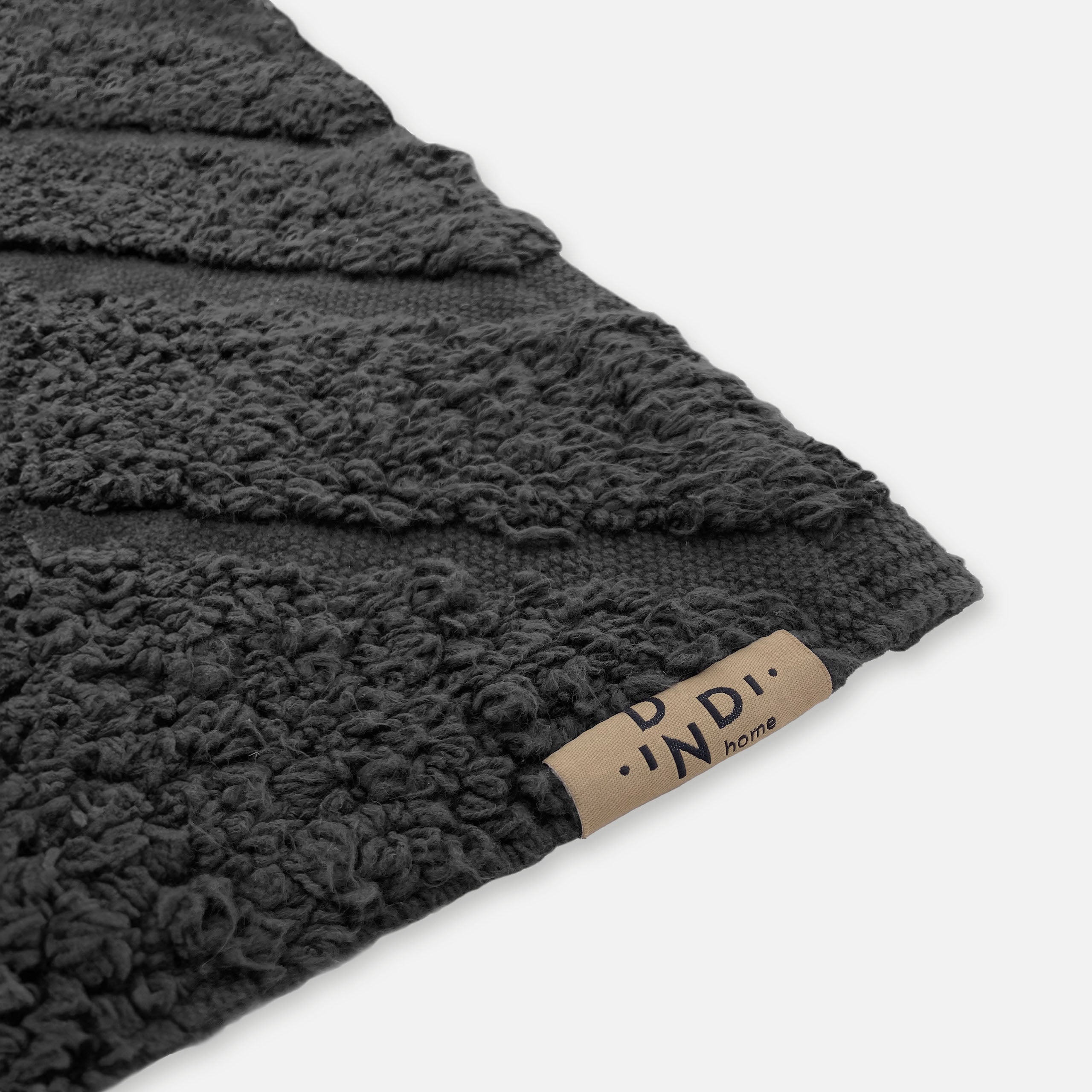 Badmat Pure & Pretty Off Black 60x100