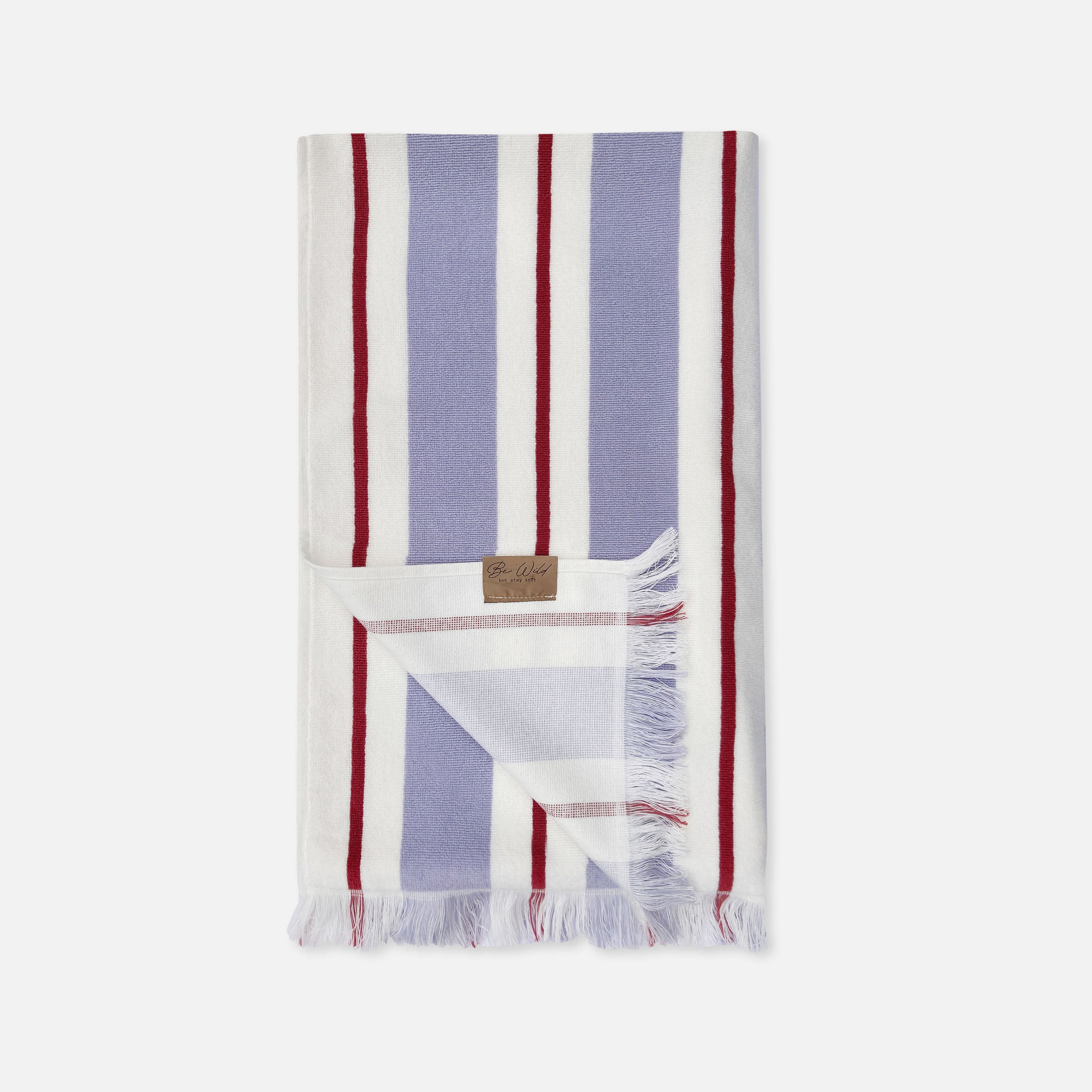 Strandlaken Lost at Sea Lila 100x180