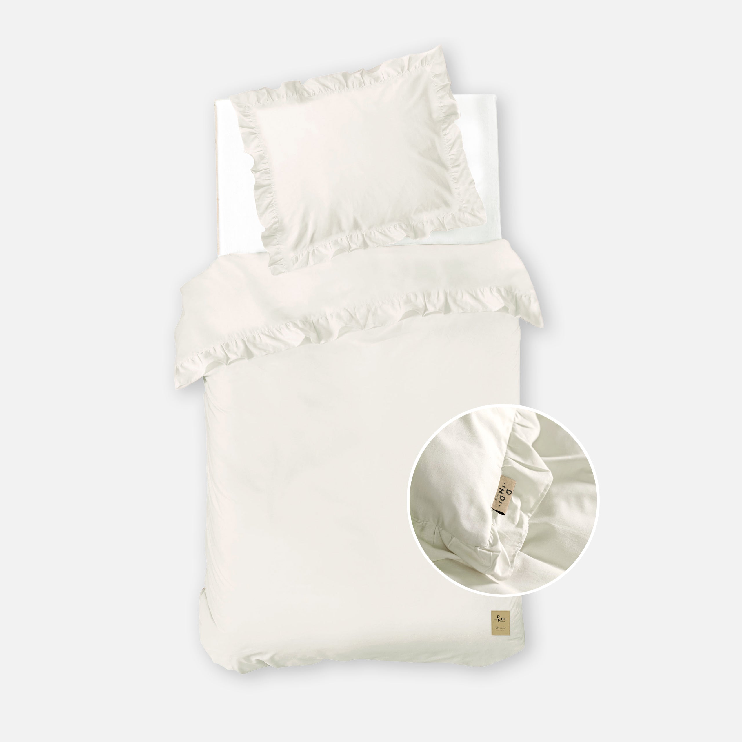 Dindi - Dekbedovertrek Candy Clouds - Off White