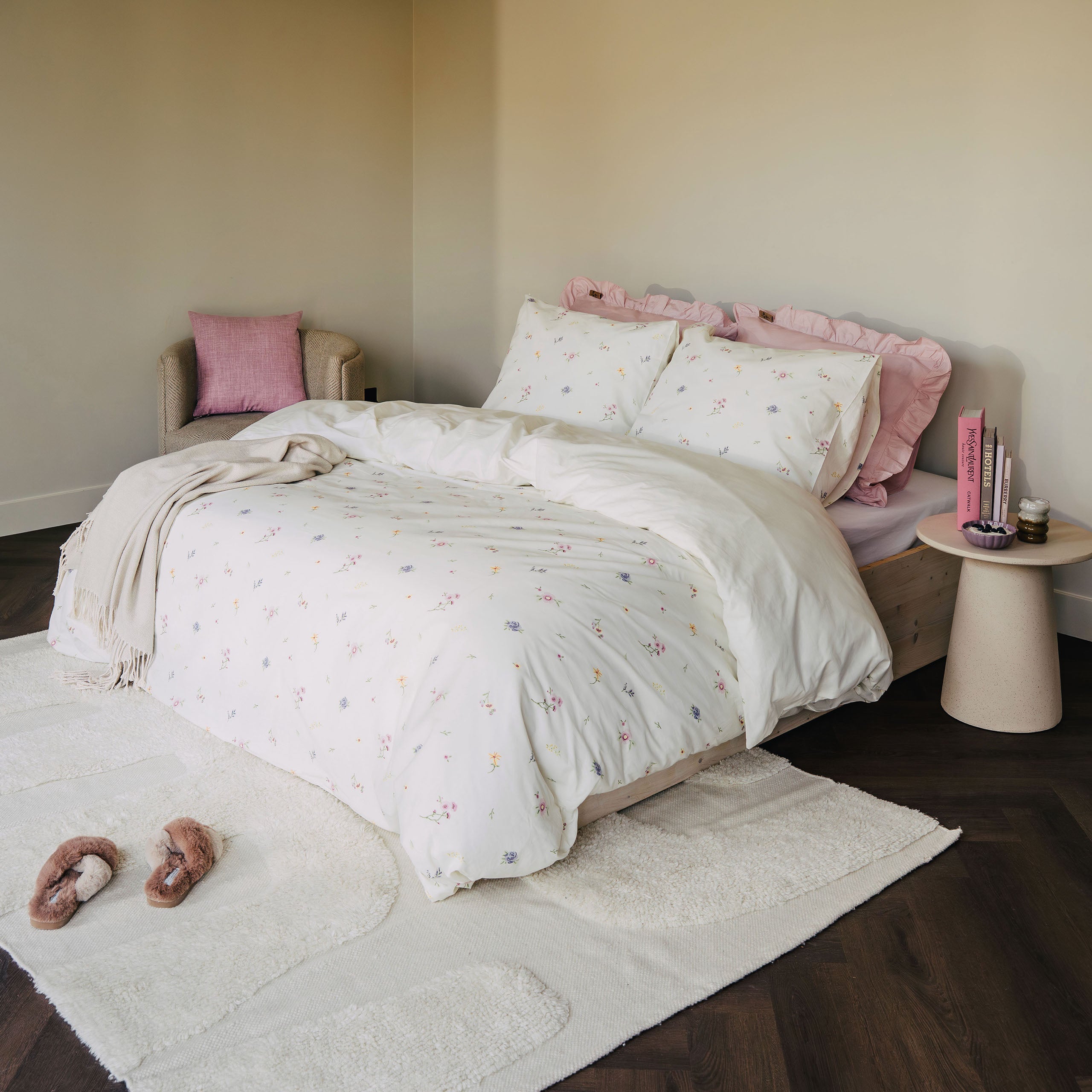 Dekbedovertrek Forever Spring Wit