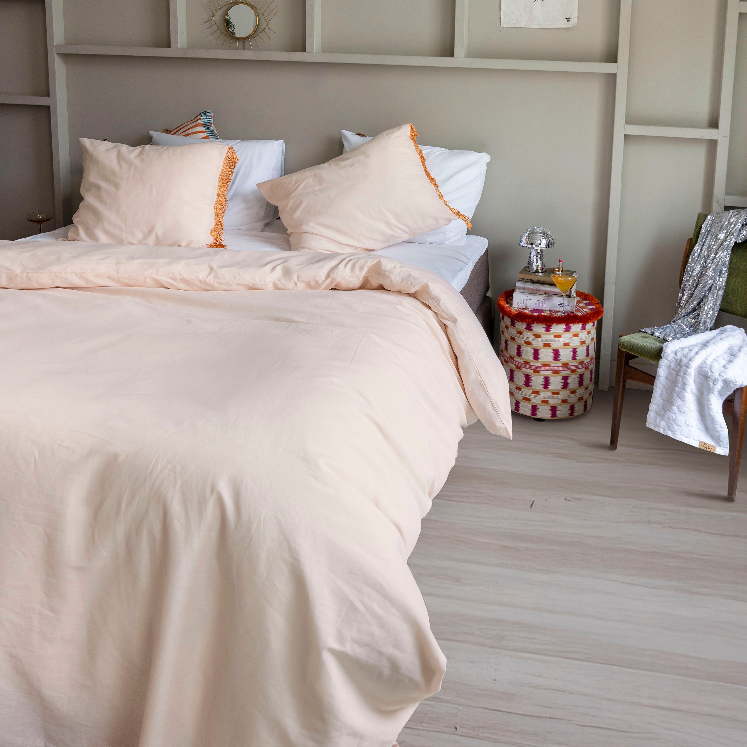 Dekbedovertrek Funky Frills Roze