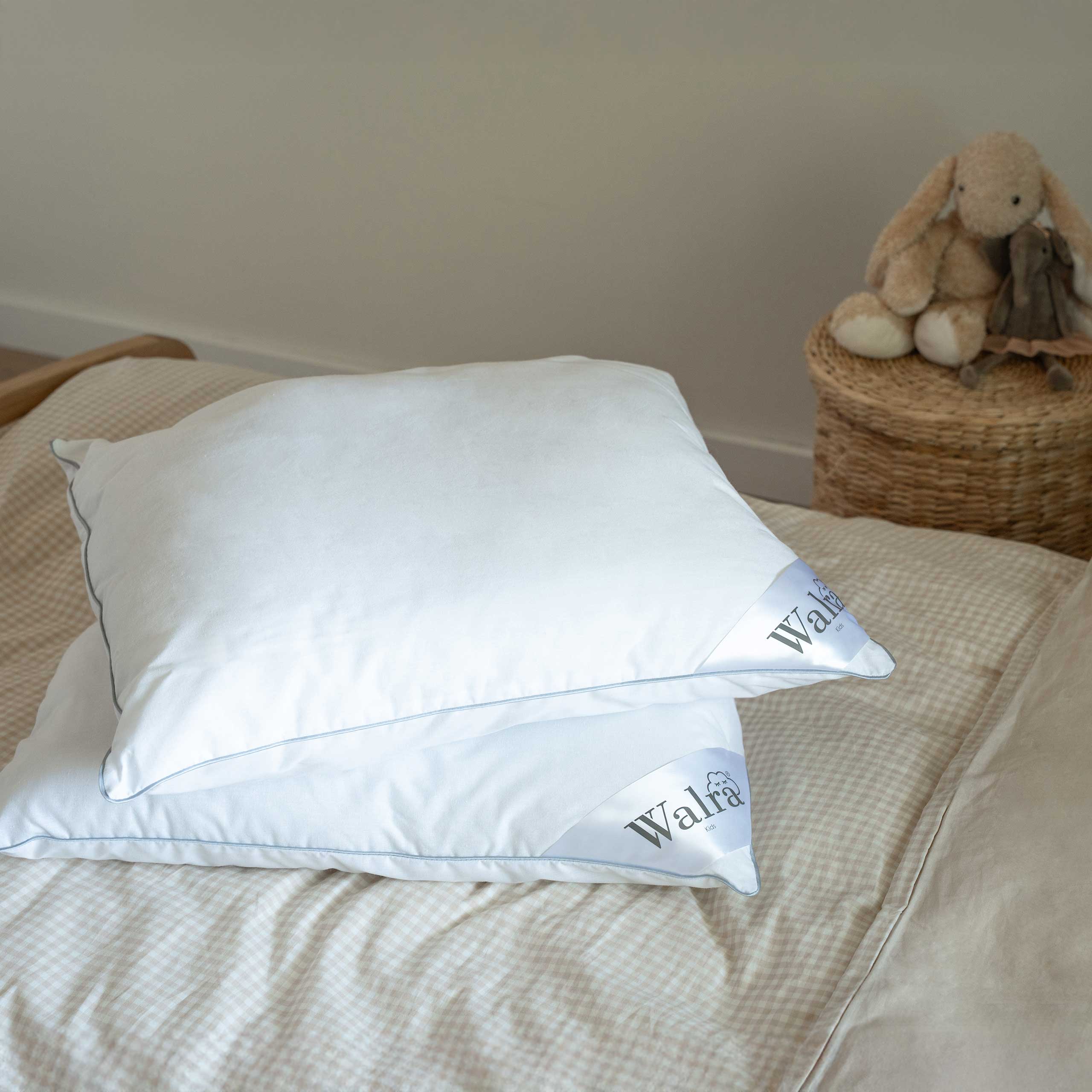 Peuterhoofdkussen Wit
