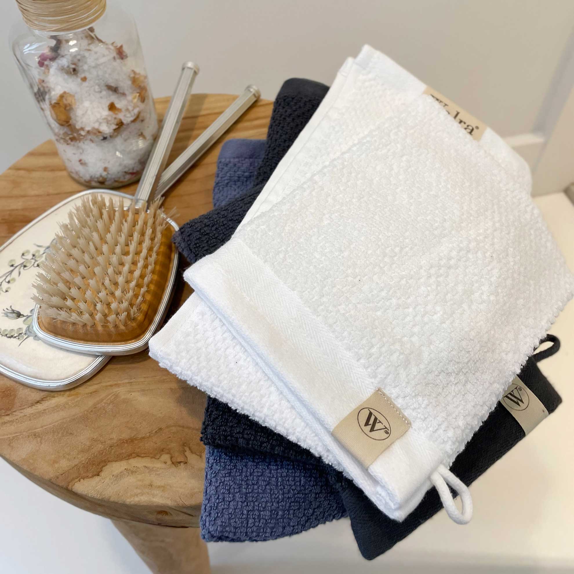 Washandset Soft Cotton Popcorn set van 6 stuks