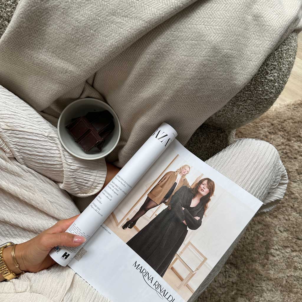 Plaid Sweet Softness Zand 127x170