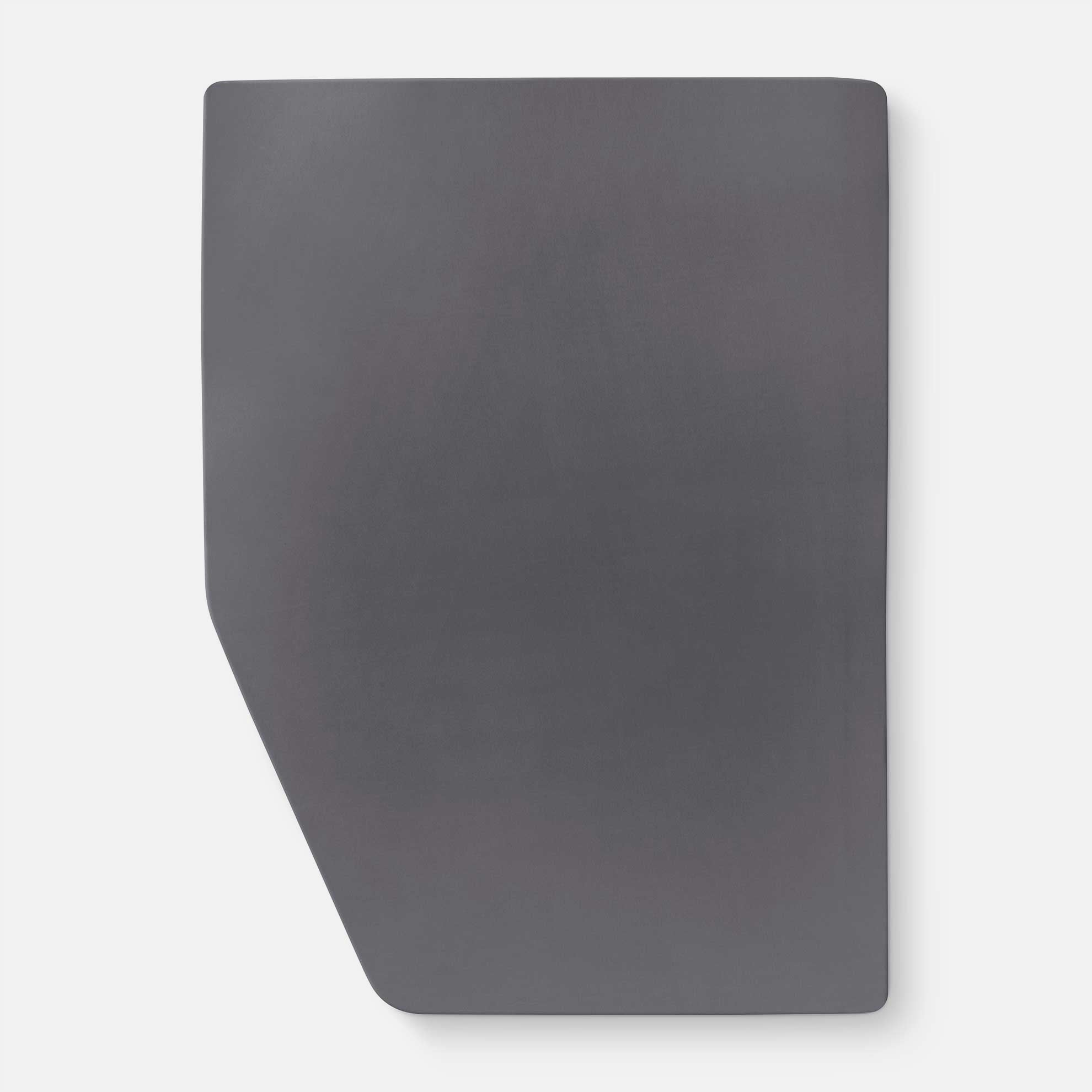 Walra Kampeer Hoeslaken Jersey Stretch Frans bed links 130/160x180/210 Antraciet