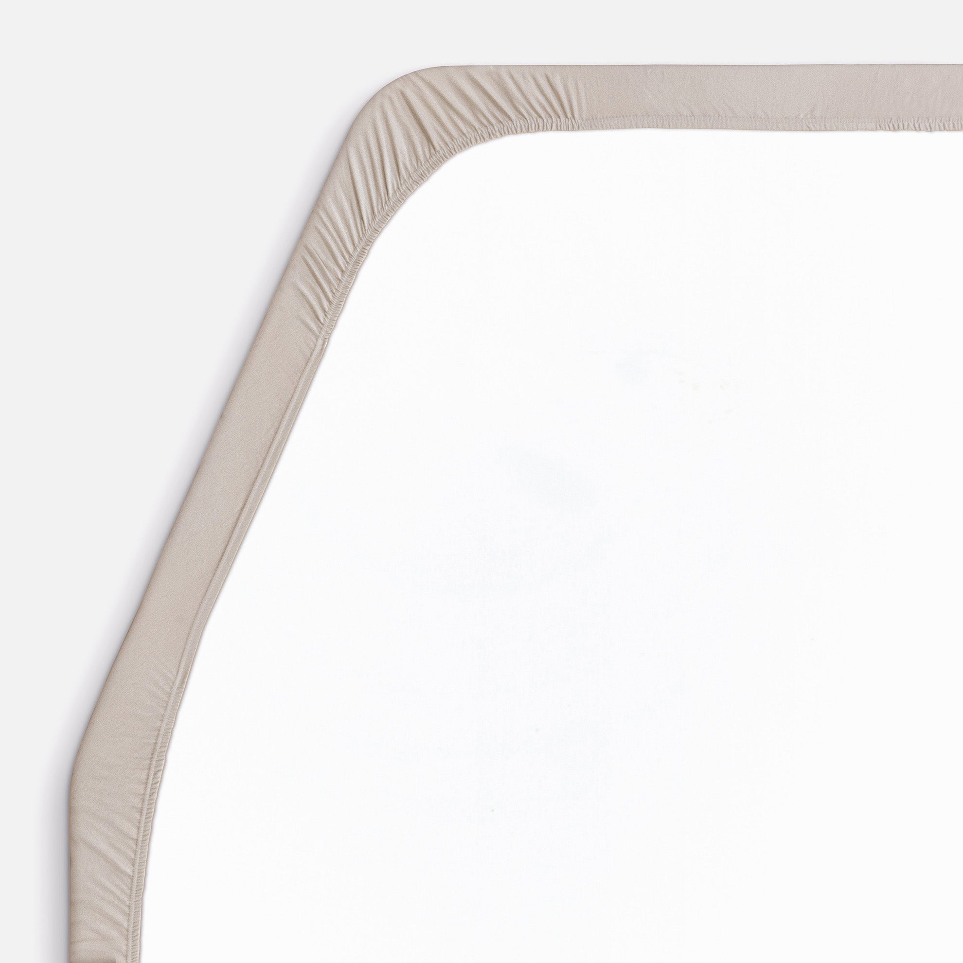 Walra Travel Hoeslaken Jersey Stretch Frans bed links 130/160x180/210 Zand