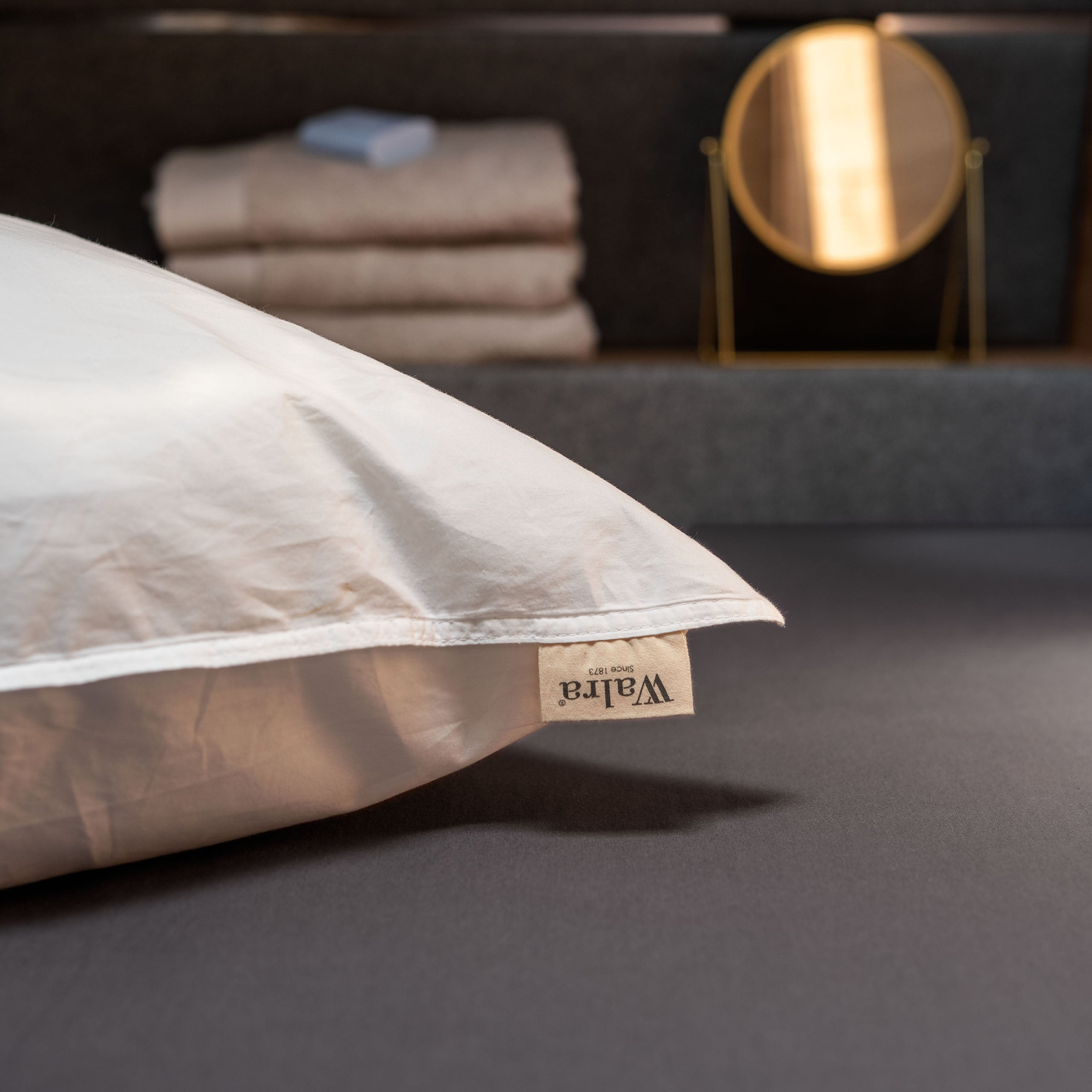 Walra Kampeer Hoeslaken Jersey Stretch Frans bed rechts 130/160x180/210 Antraciet