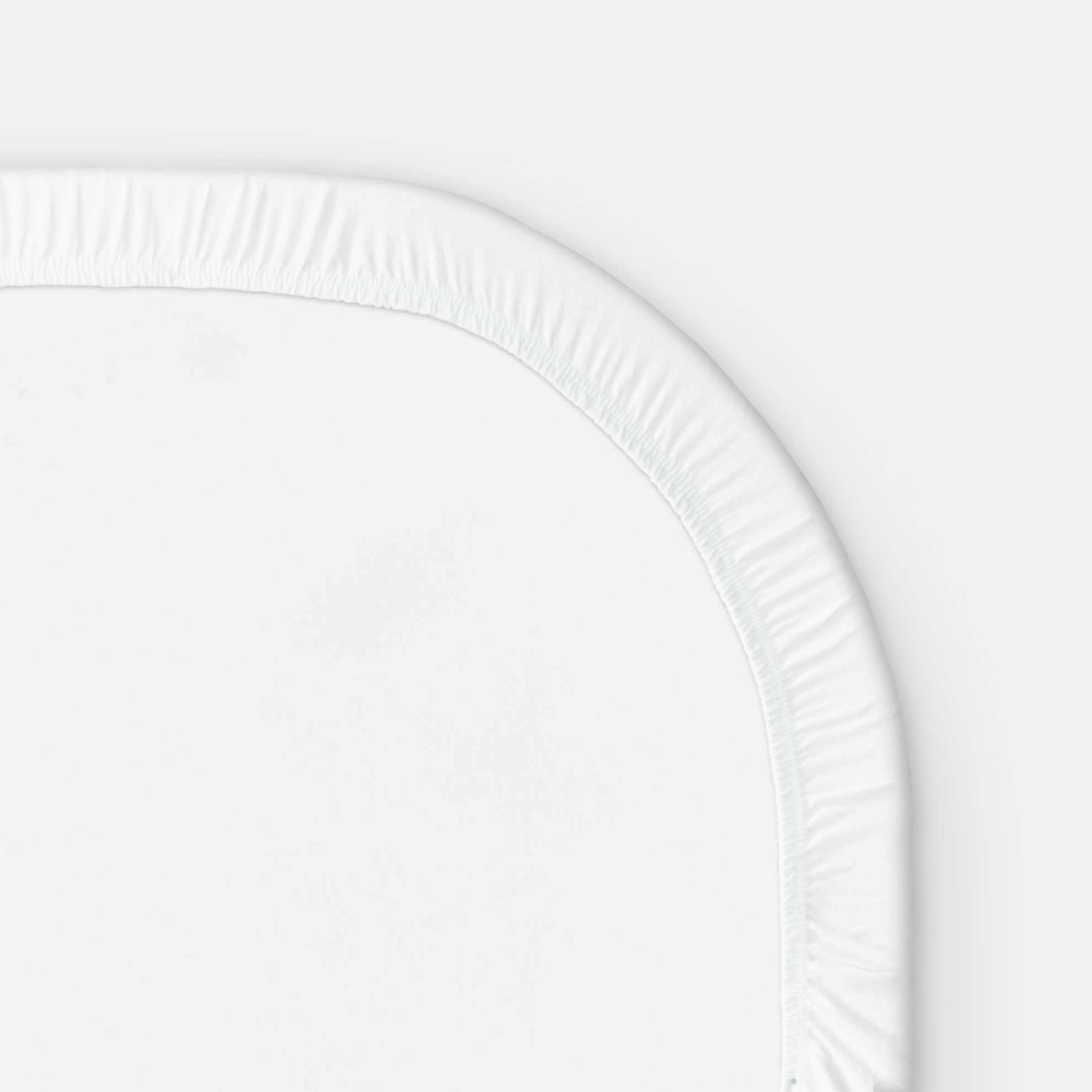 Walra Kampeer Hoeslaken Jersey Stretch Queensbed 130/160x185/210 Wit