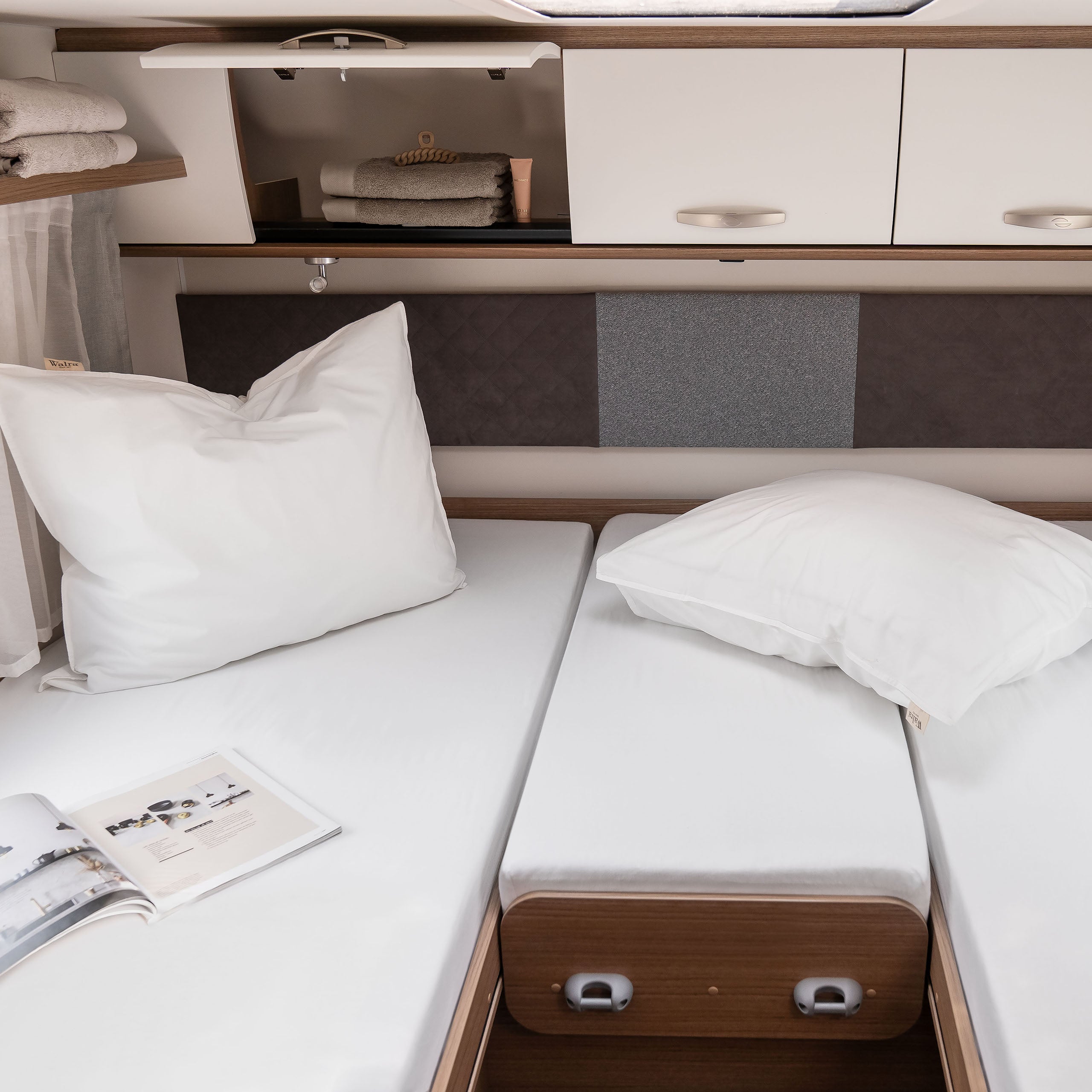 Walra Kampeer Hoeslaken Jersey Stretch 3-delige set 2x70/90x180/210 + 30/50x120/145 Wit