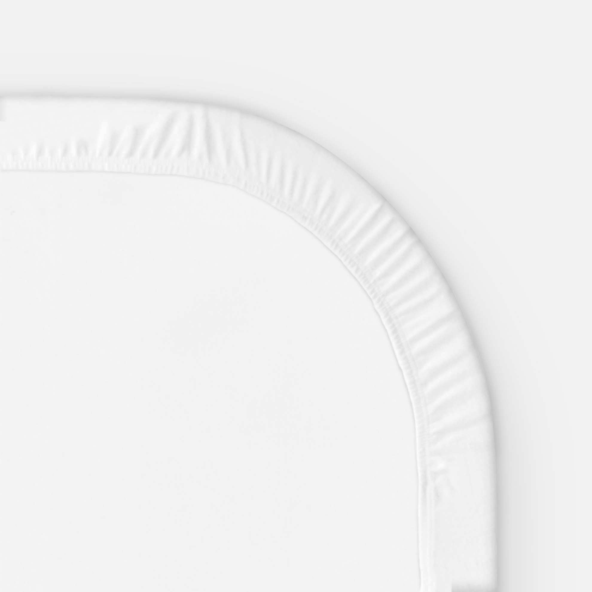 Walra Travel Molton Cotton Cover Queensbed 130/160x185/210 Wit