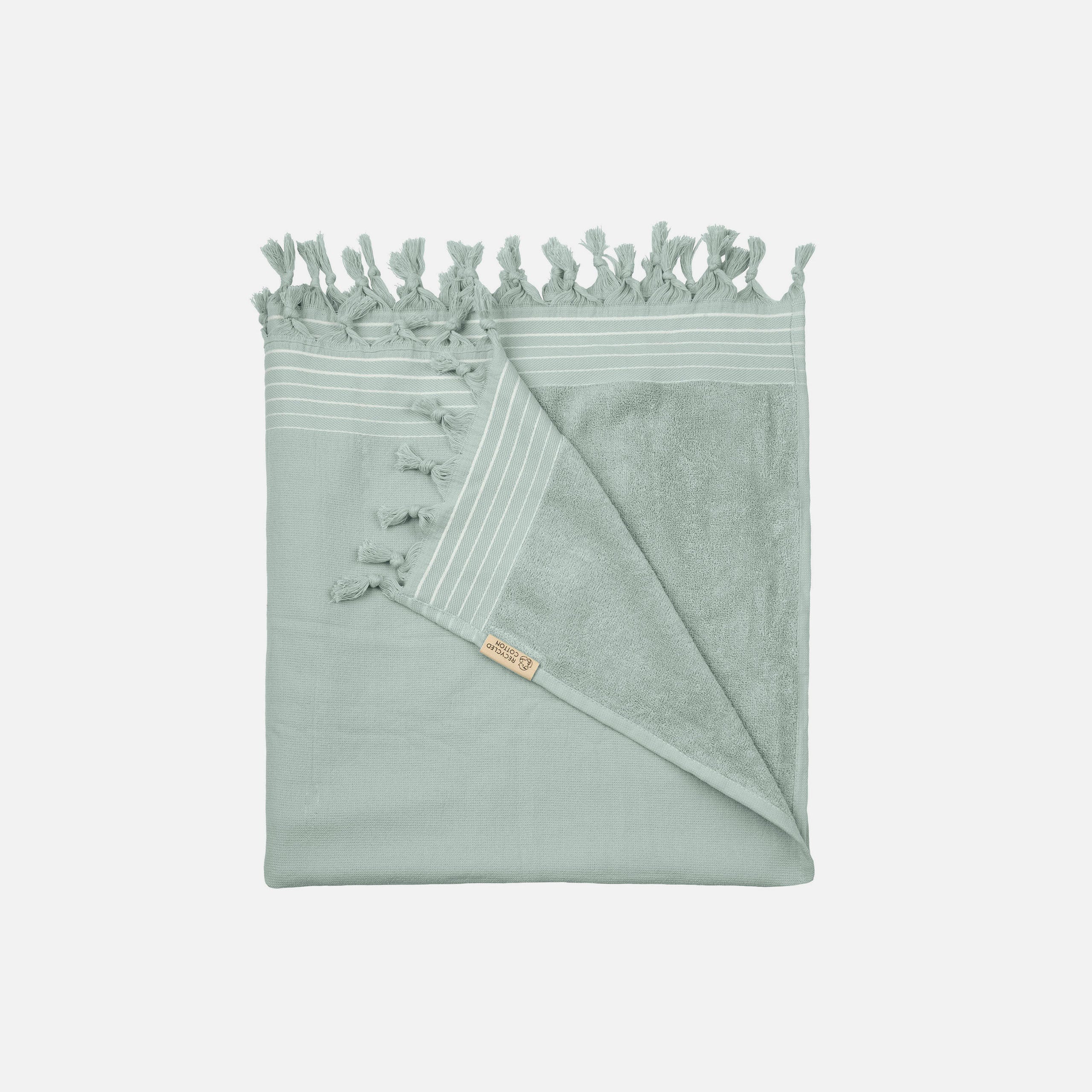 Hamamdoek Remade Cotton Jade 90x180