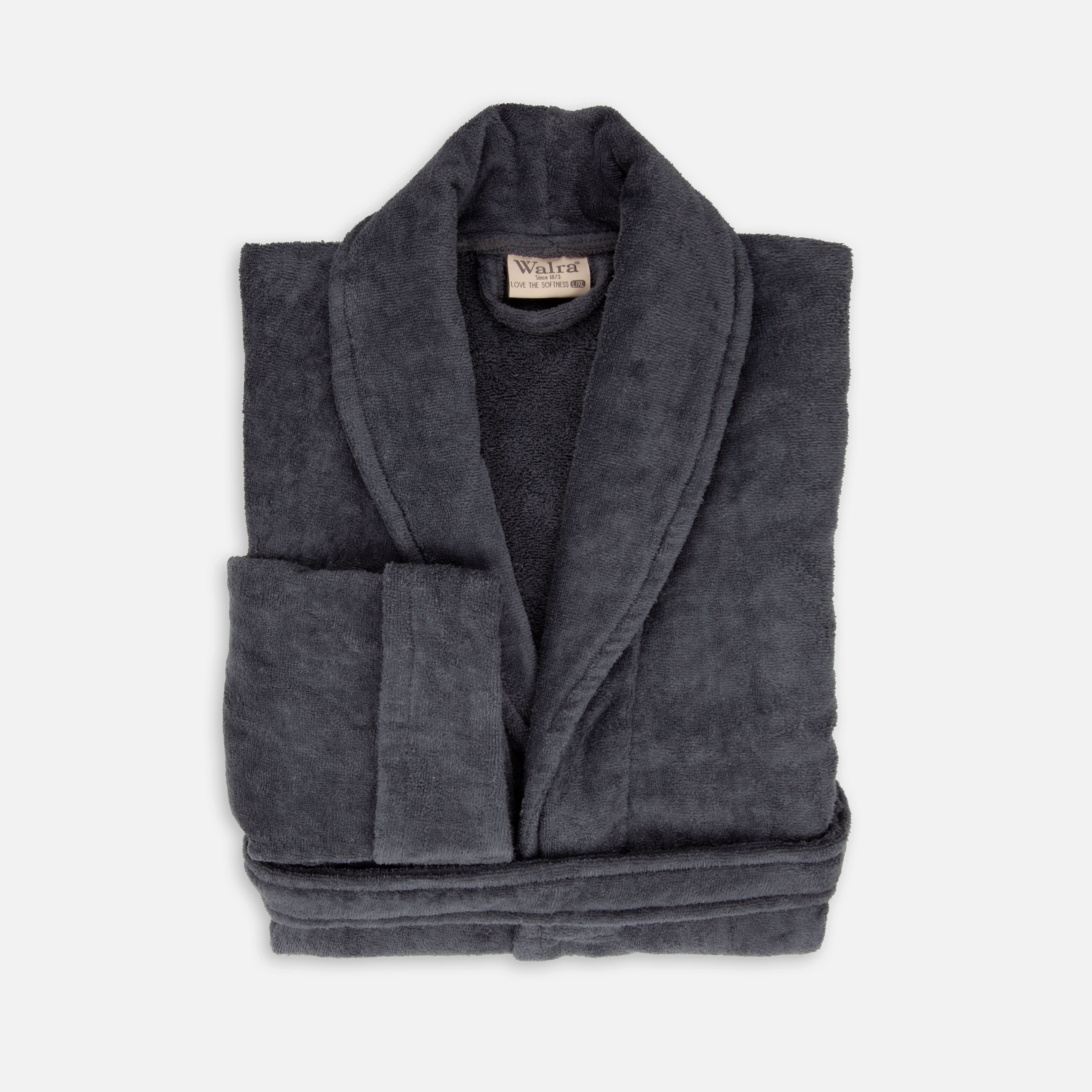 Badjas Casual Robe Antraciet