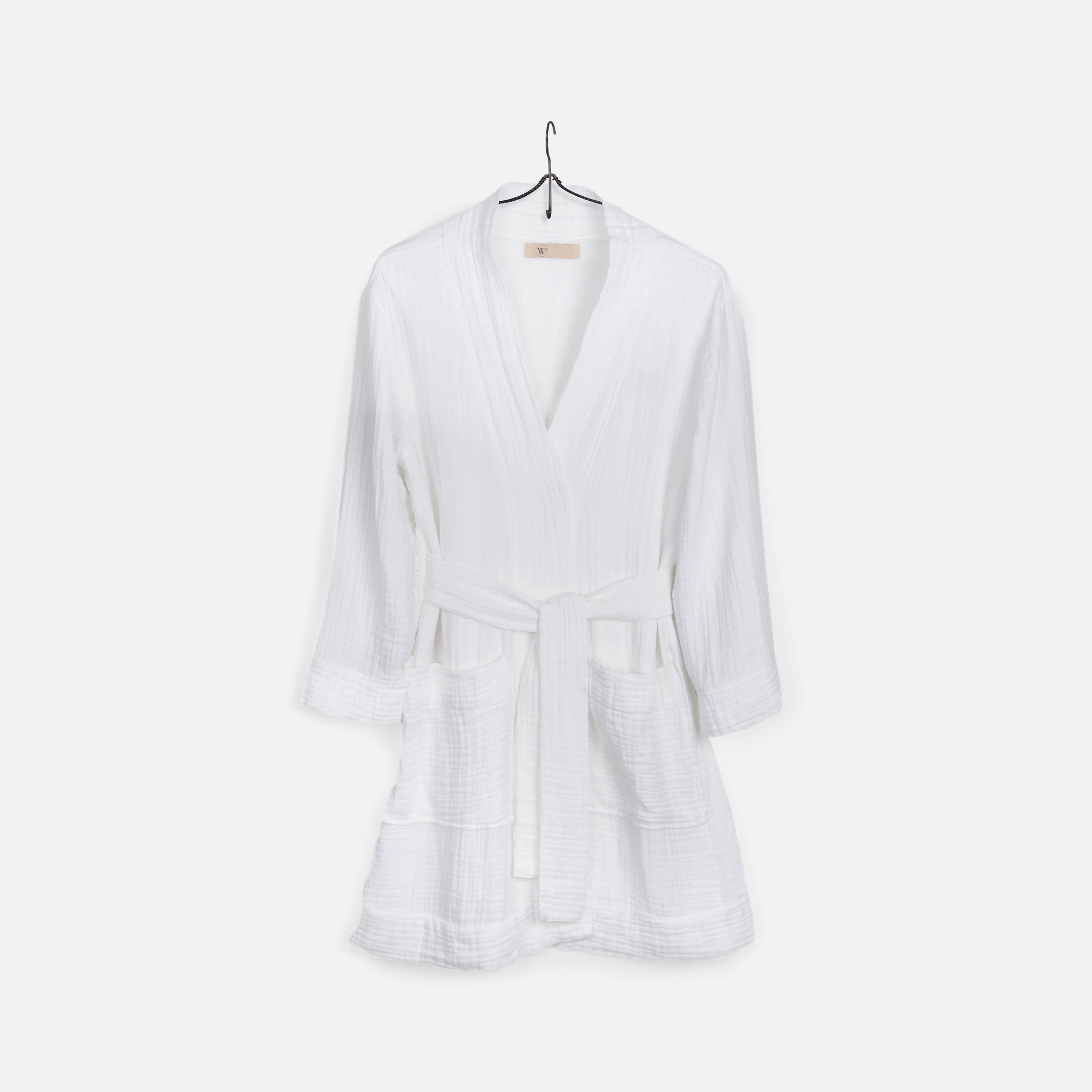 Badjas Spring Robe Wit