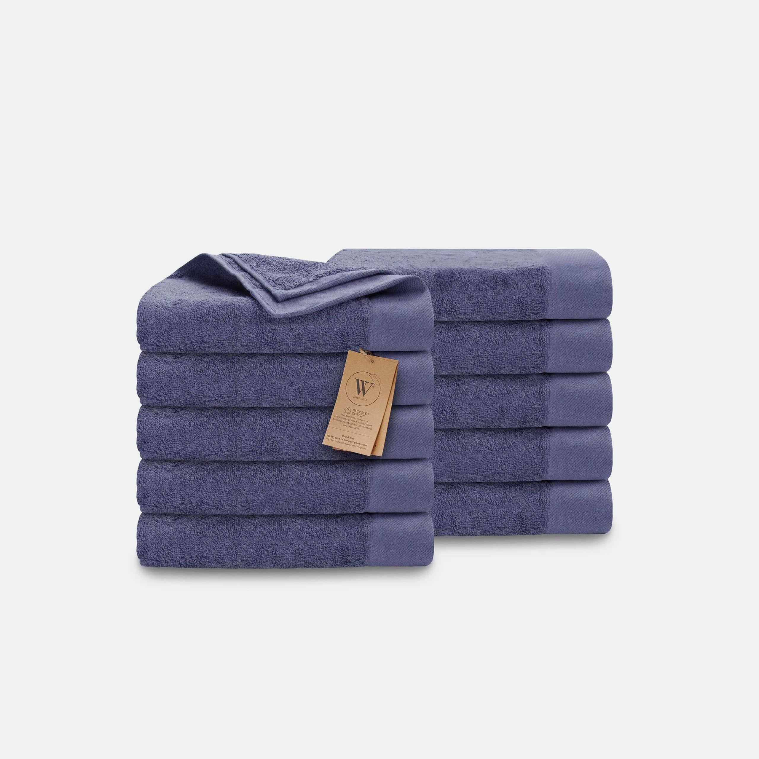 Handdoekset Remade Cotton 50x100 set van 10 stuks