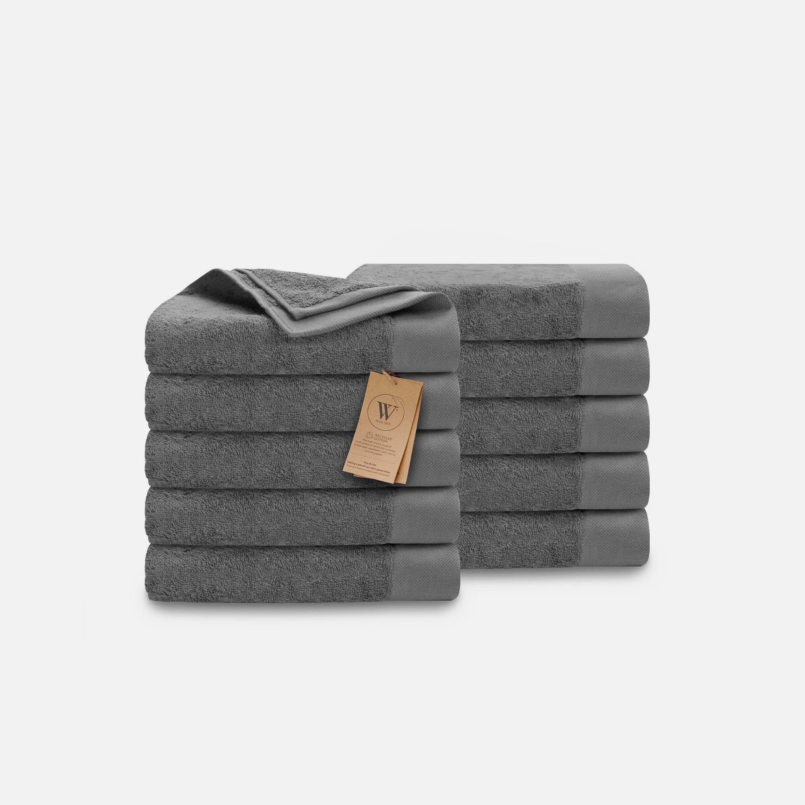 Handdoekset Remade Cotton 50x100 set van 10 stuks