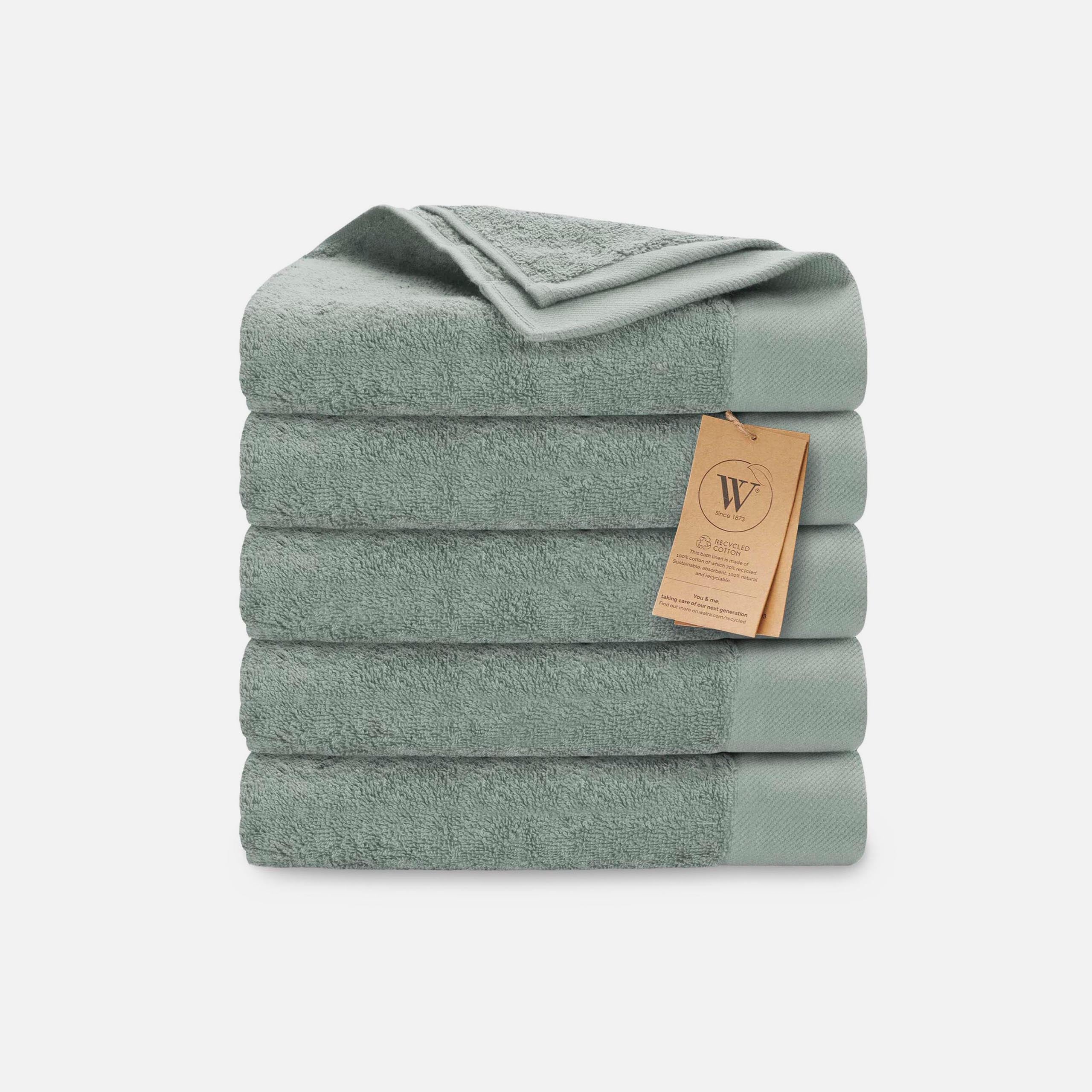 Handdoekset Remade Cotton 50x100 set van 5 stuks