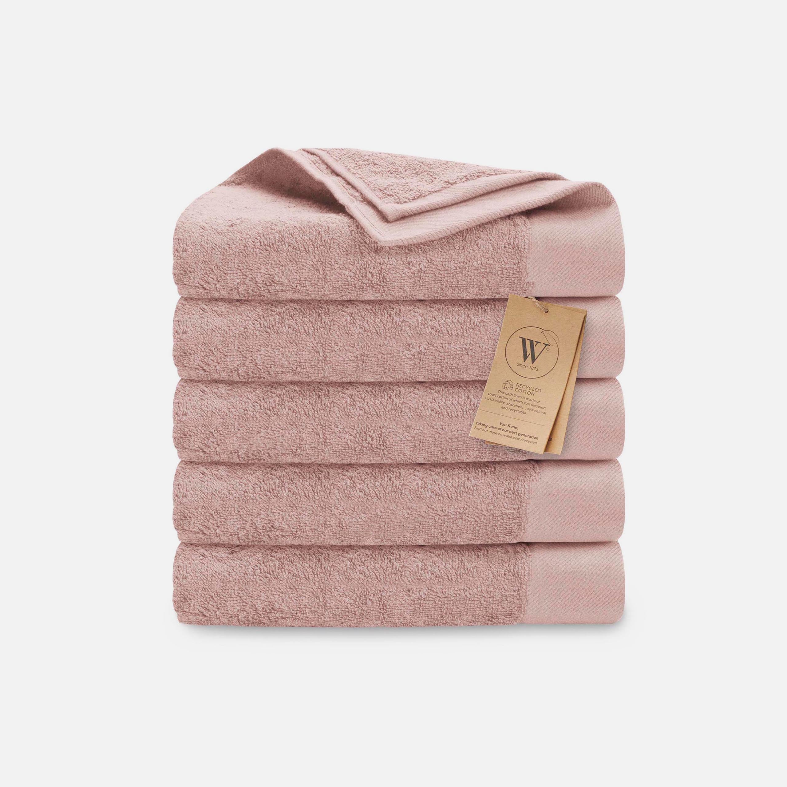 Handdoekset Remade Cotton 50x100 set van 5 stuks