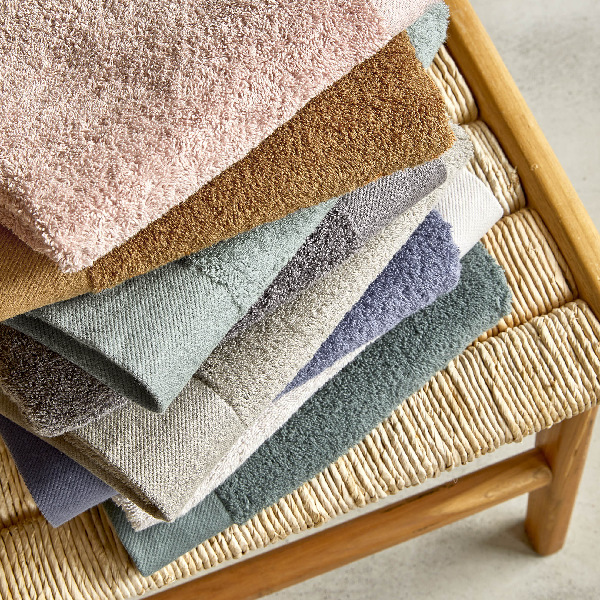 Handdoekset Remade Cotton 50x100 set van 10 stuks