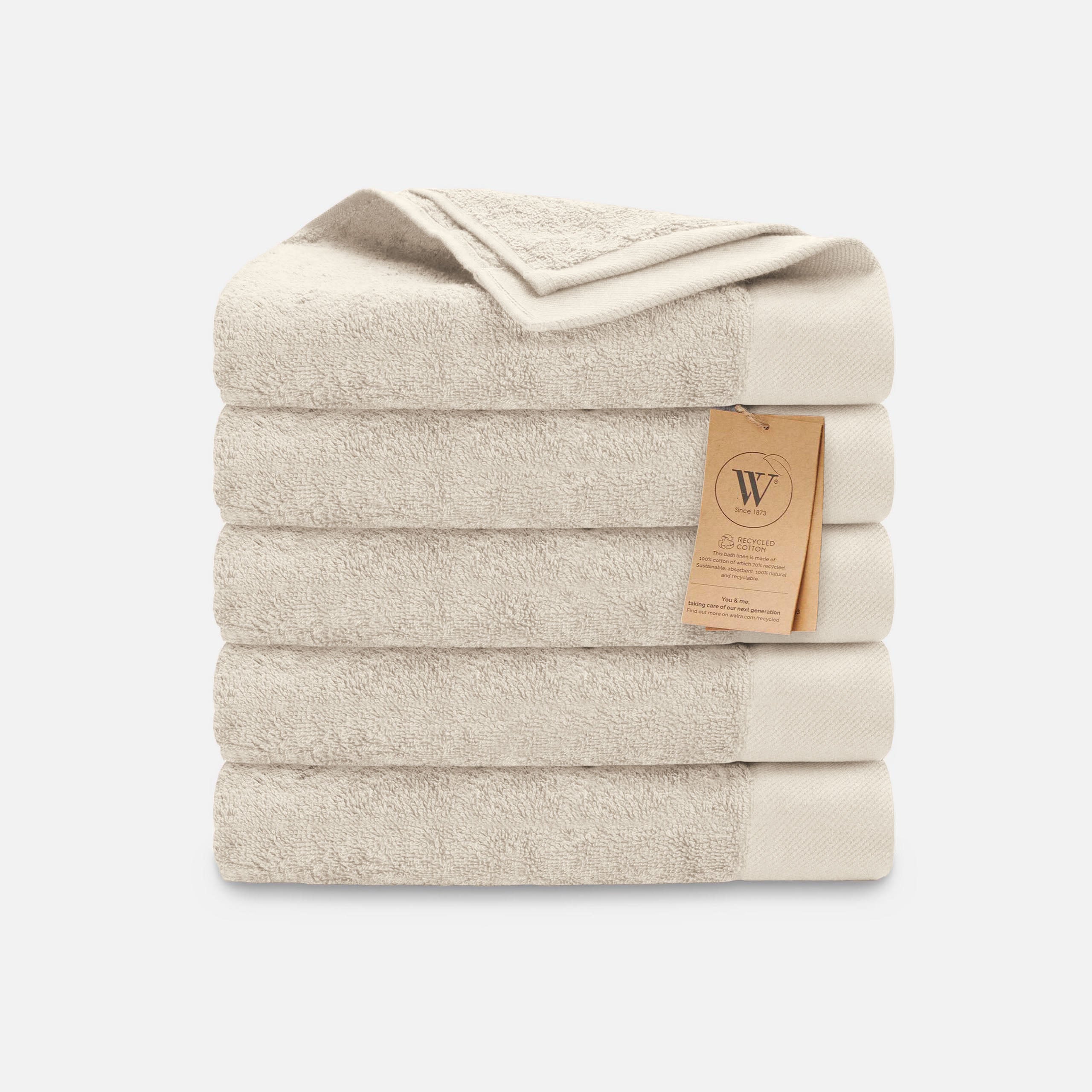 Handdoekset Remade Cotton 60x110 set van 5 stuks