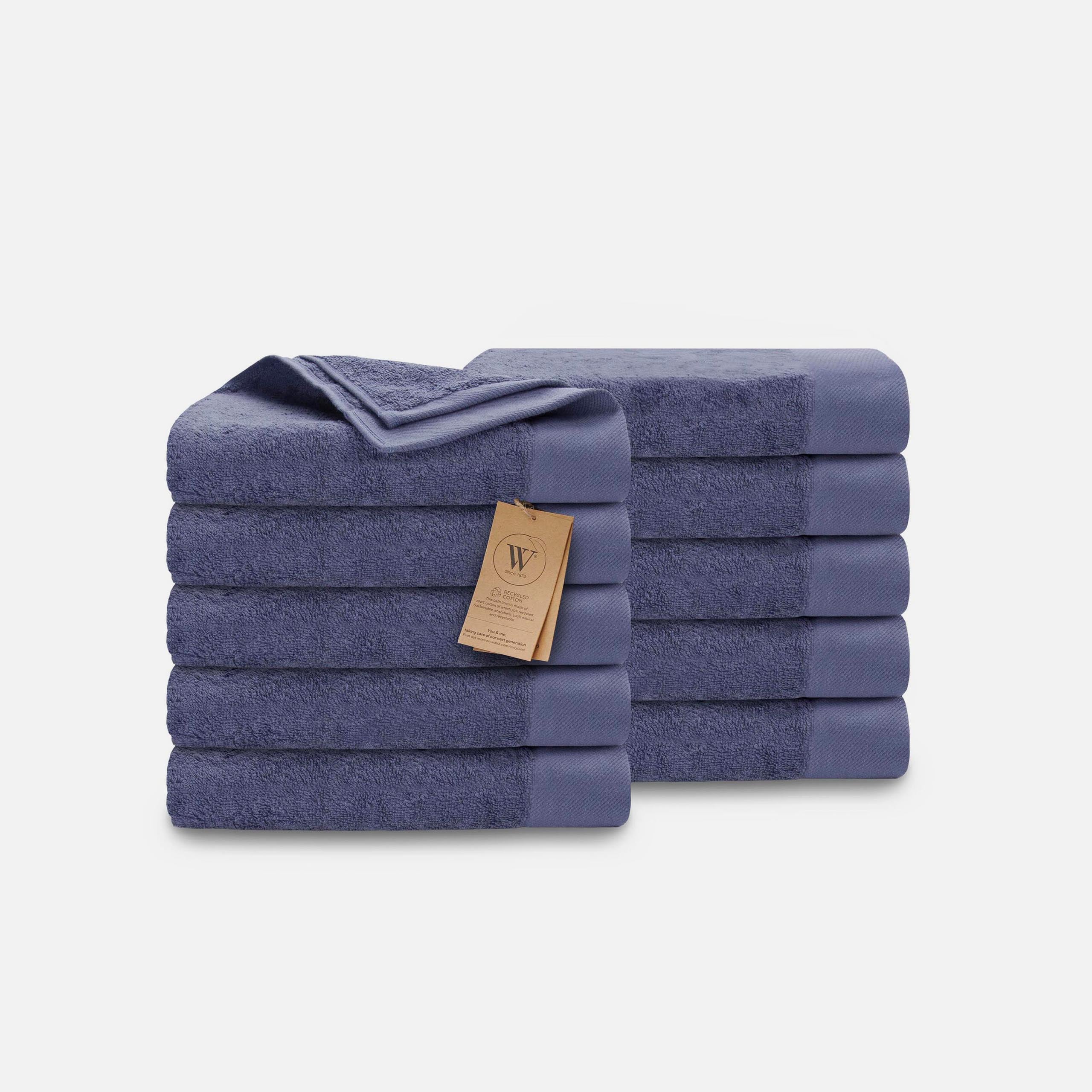 Handdoekset Remade Cotton 60x110 set van 10 stuks