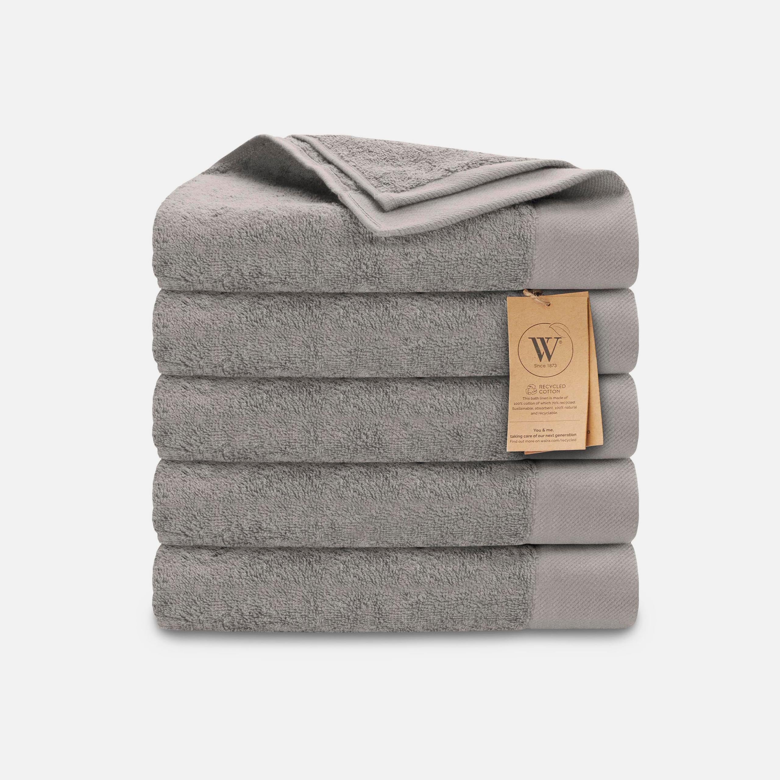 Handdoekset Remade Cotton 60x110 set van 5 stuks