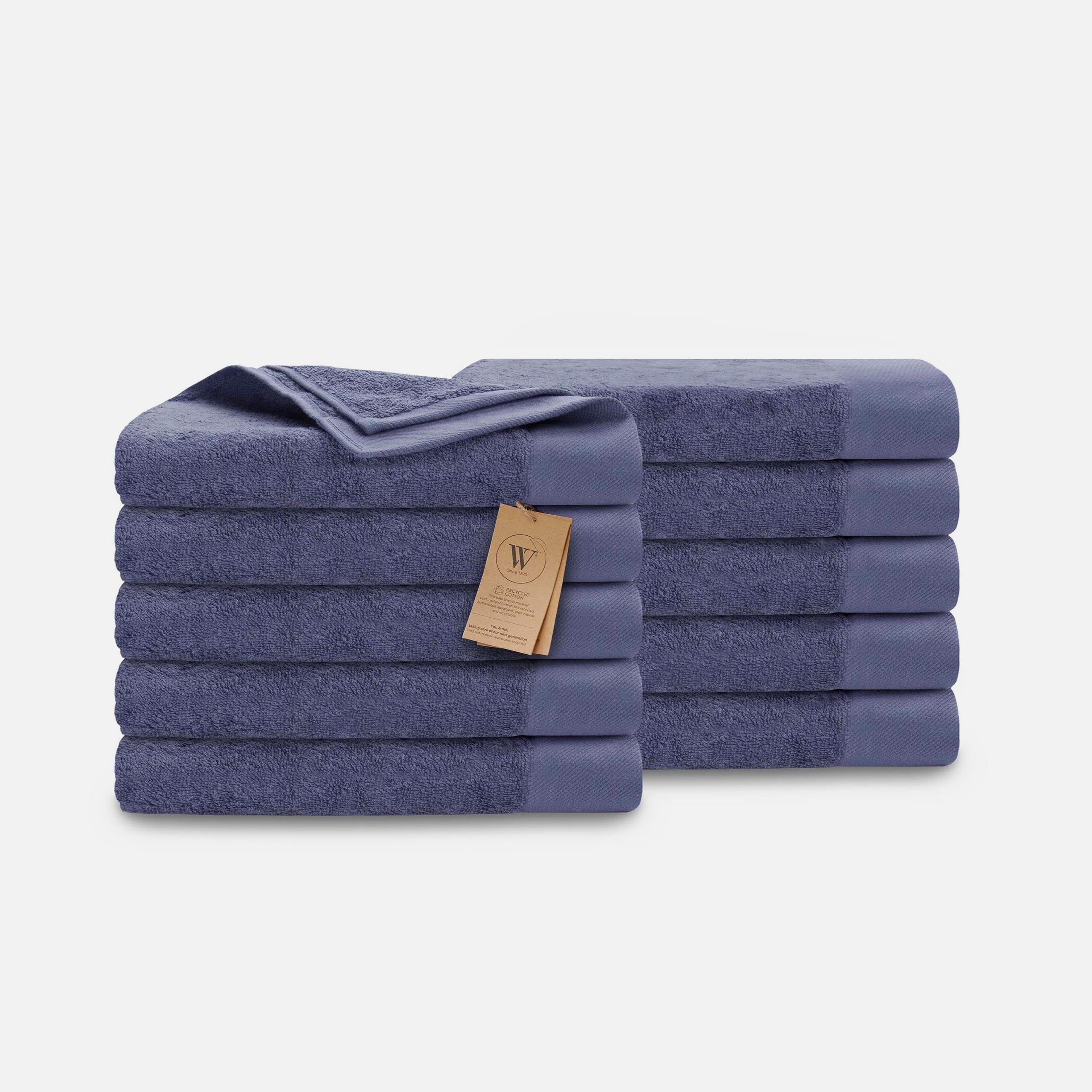 Handdoekset Remade Cotton 70x140 set van 10 stuks