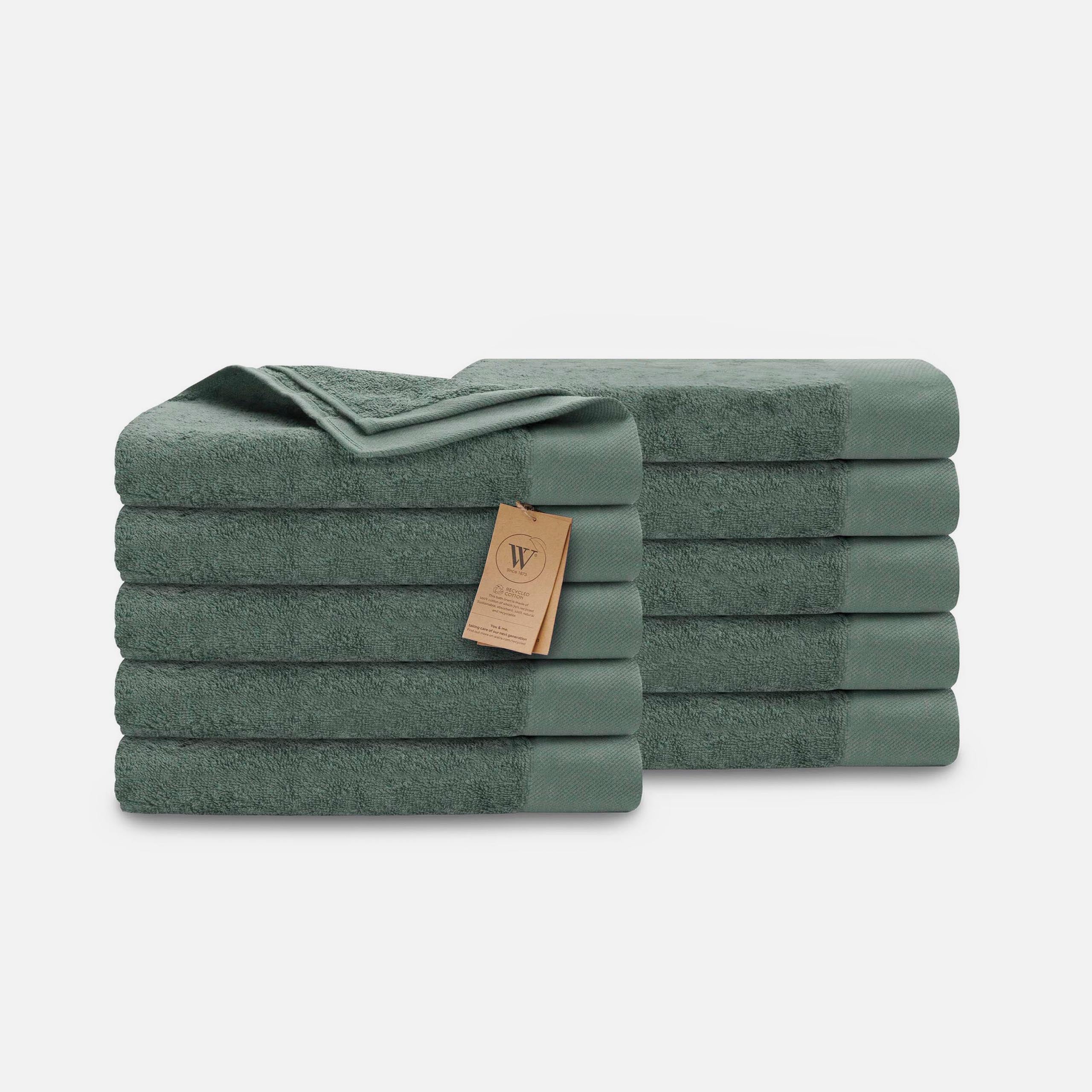 Handdoekset Remade Cotton 70x140 set van 10 stuks