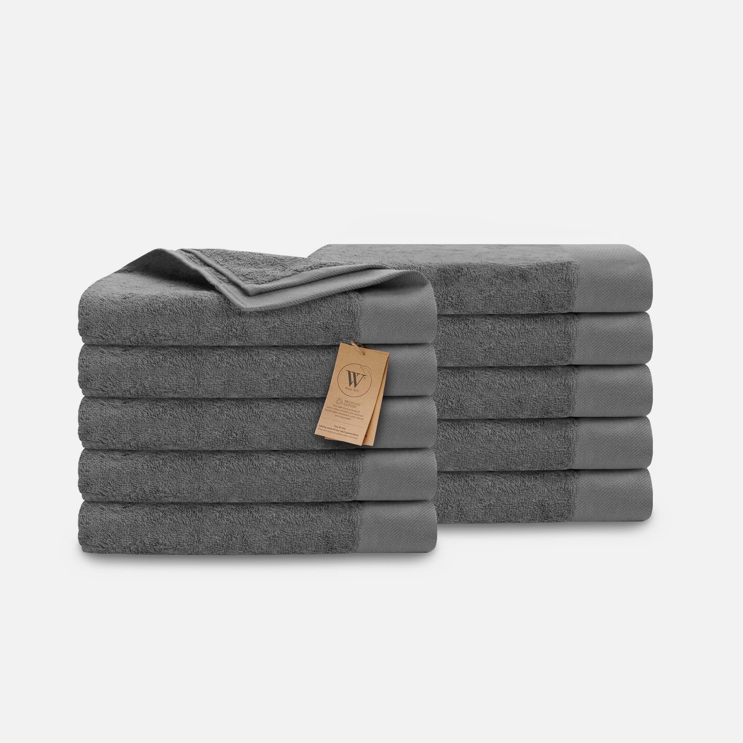 Handdoekset Remade Cotton 70x140 set van 10 stuks