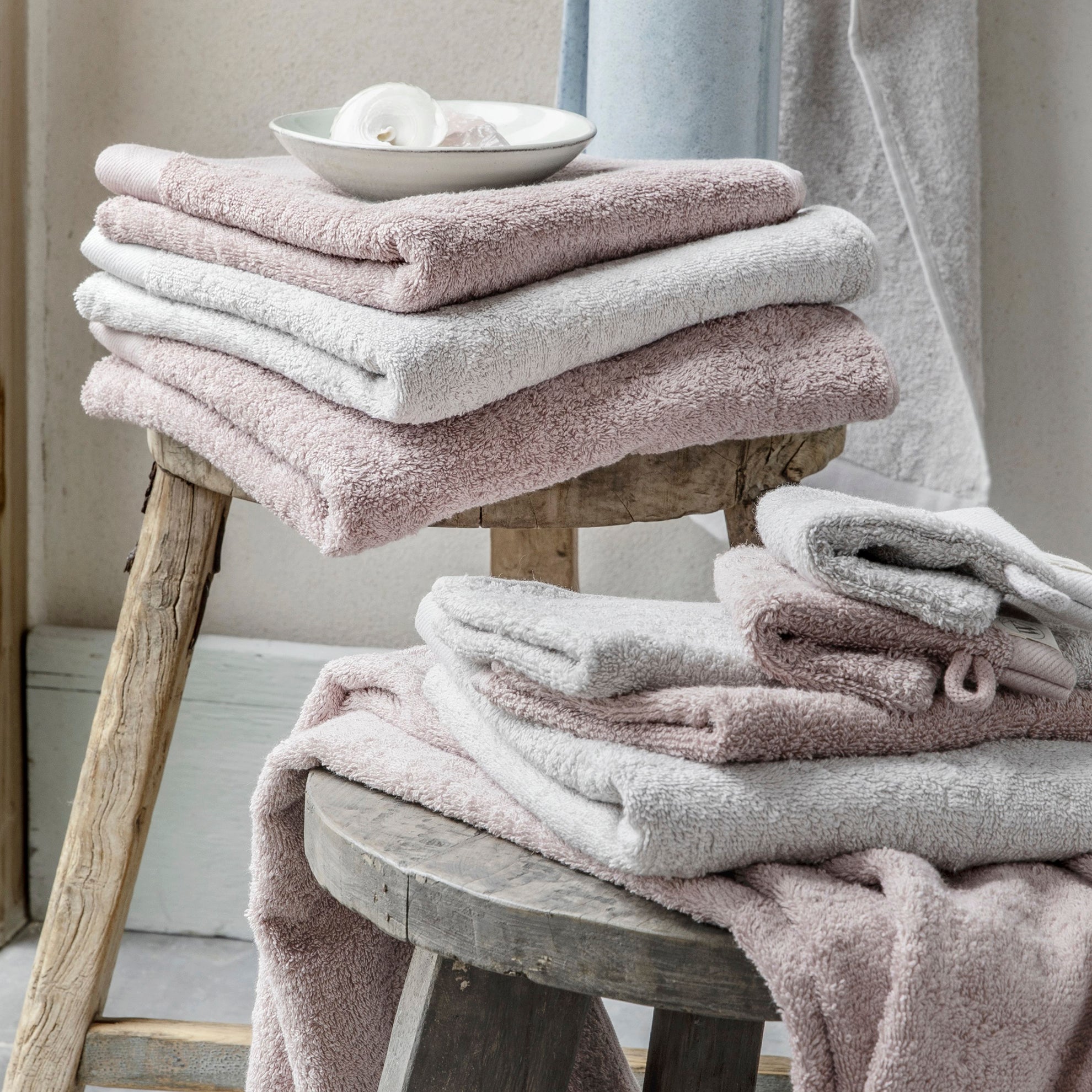 Handdoekset Remade Cotton 70x140 set van 5 stuks