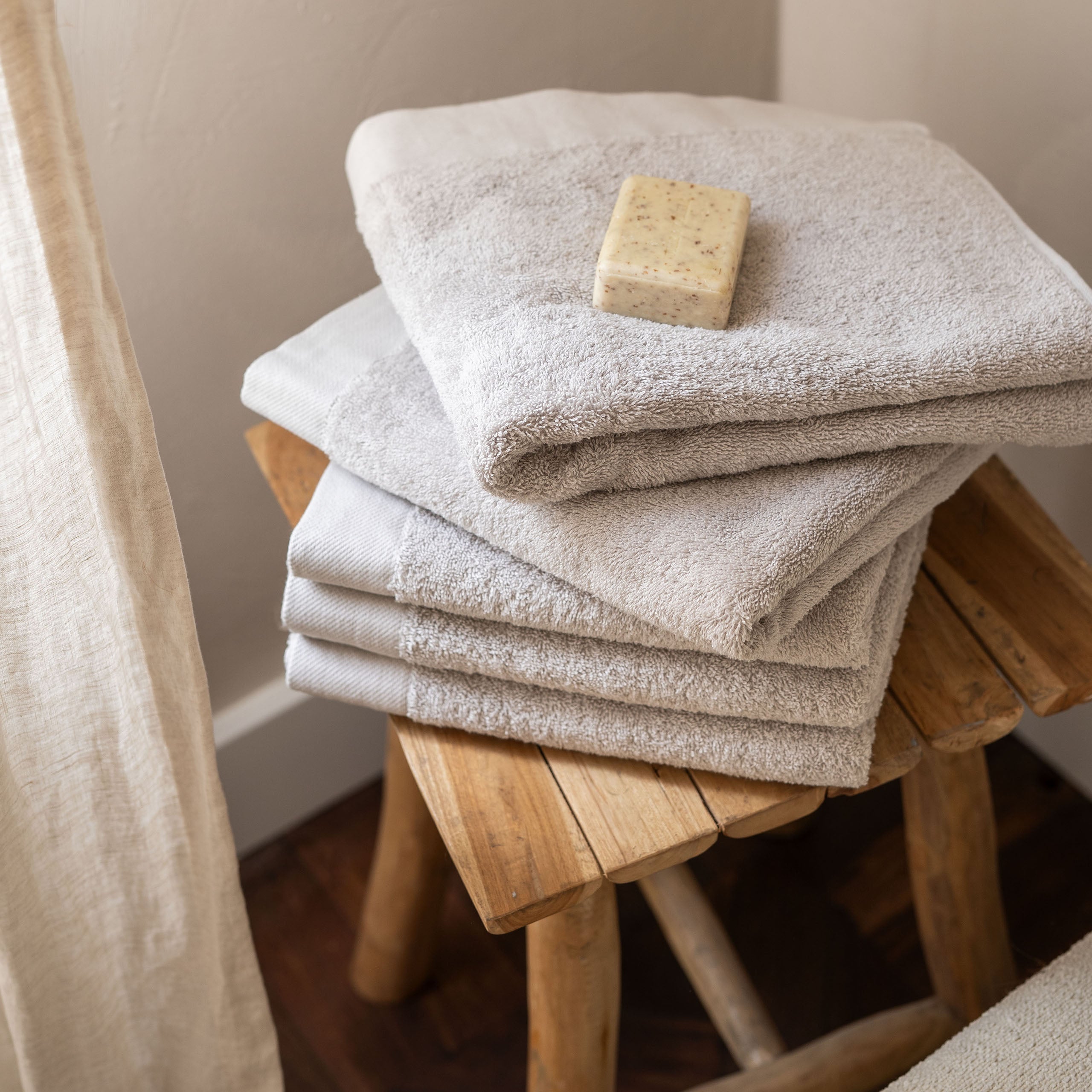 Handdoekset Remade Cotton 50x100 set van 10 stuks