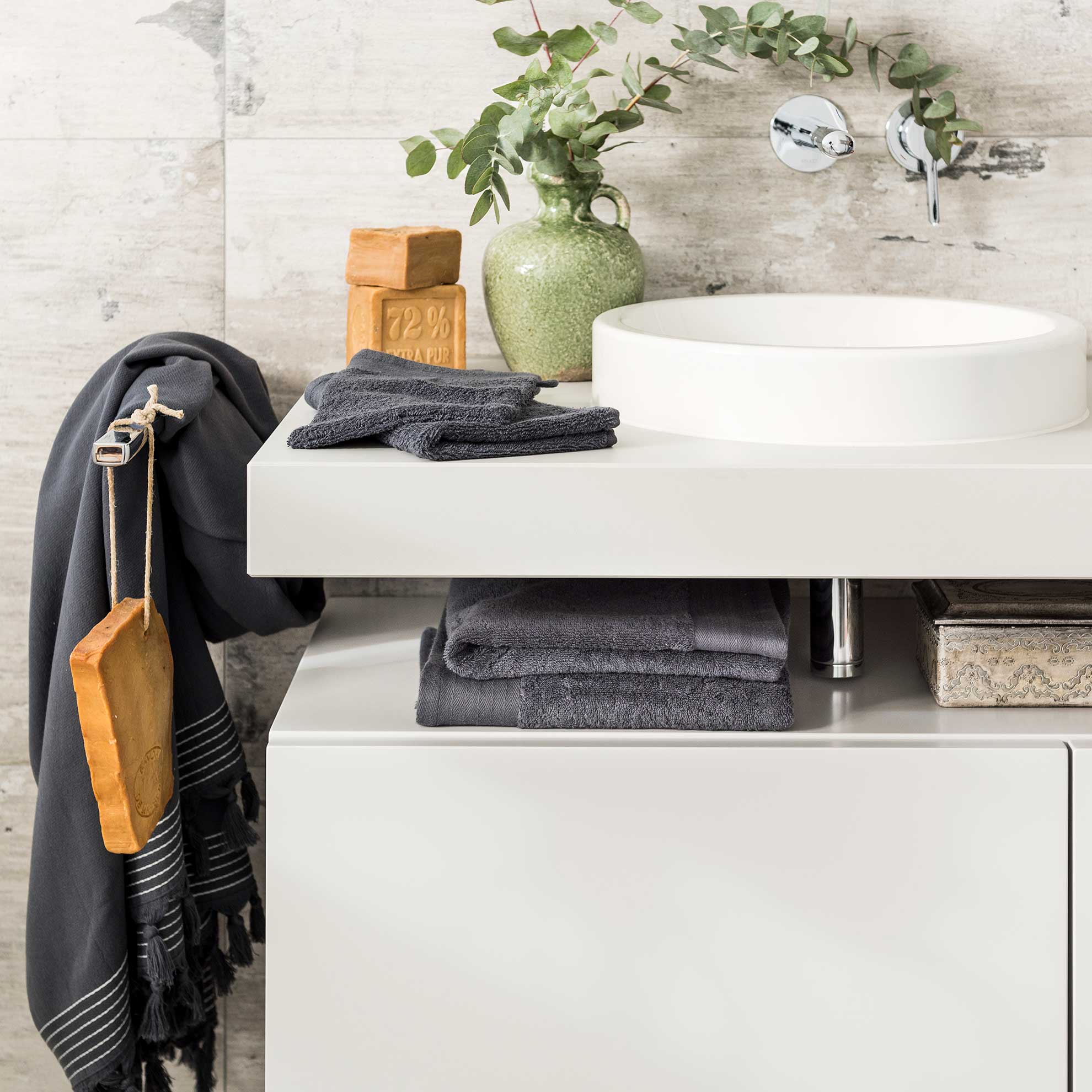 Handdoekset Soft Cotton 50x100 set van 10 stuks