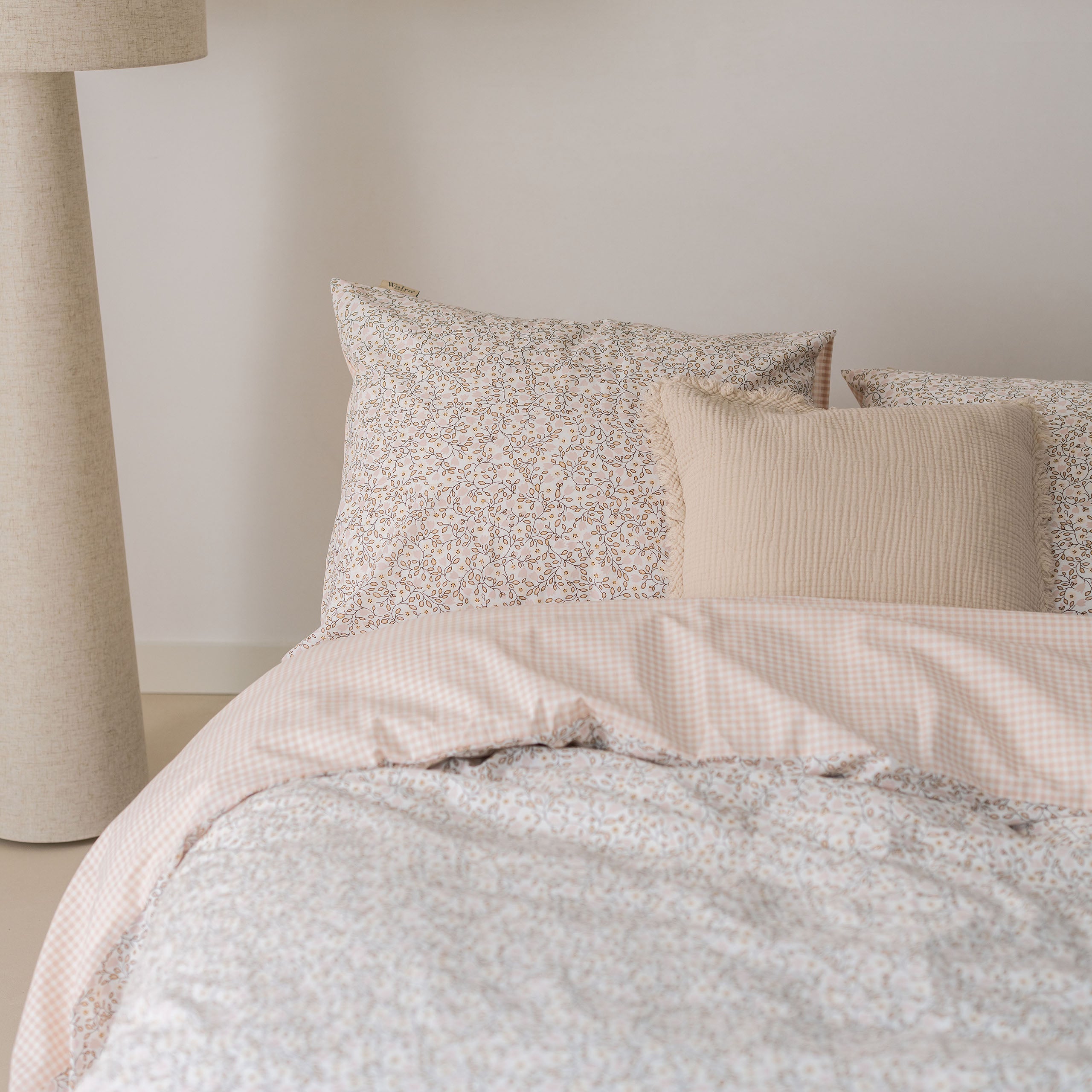 Dekbedovertrek Beautiful Begonia Roze