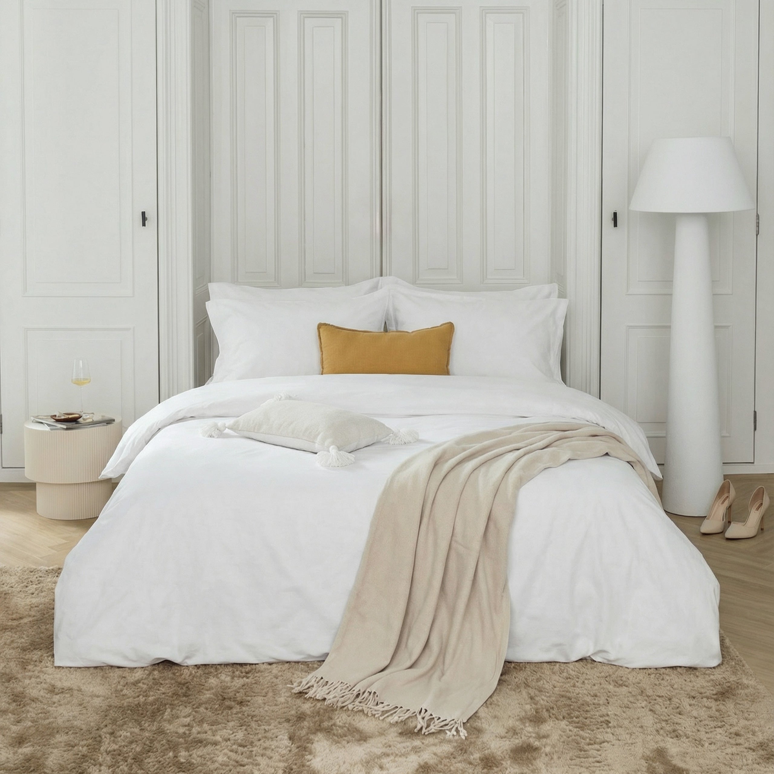 Dekbedovertrek Forever Cotton Wit