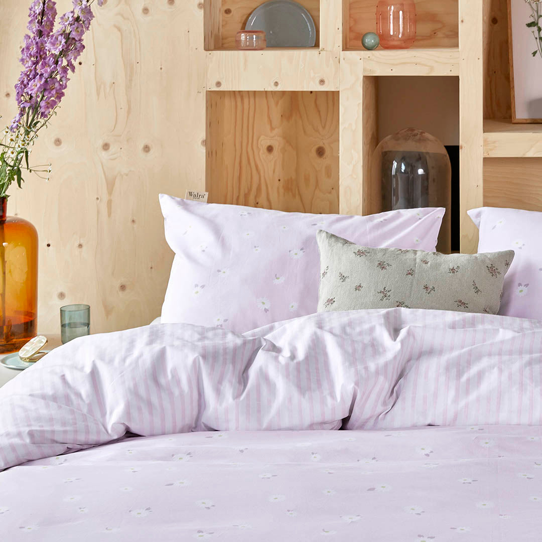 Dekbedovertrek Little Daisies Lila