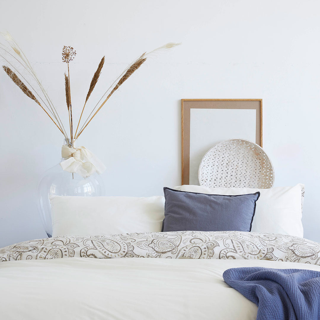 Dekbedovertrek Perfect Paisley Off White