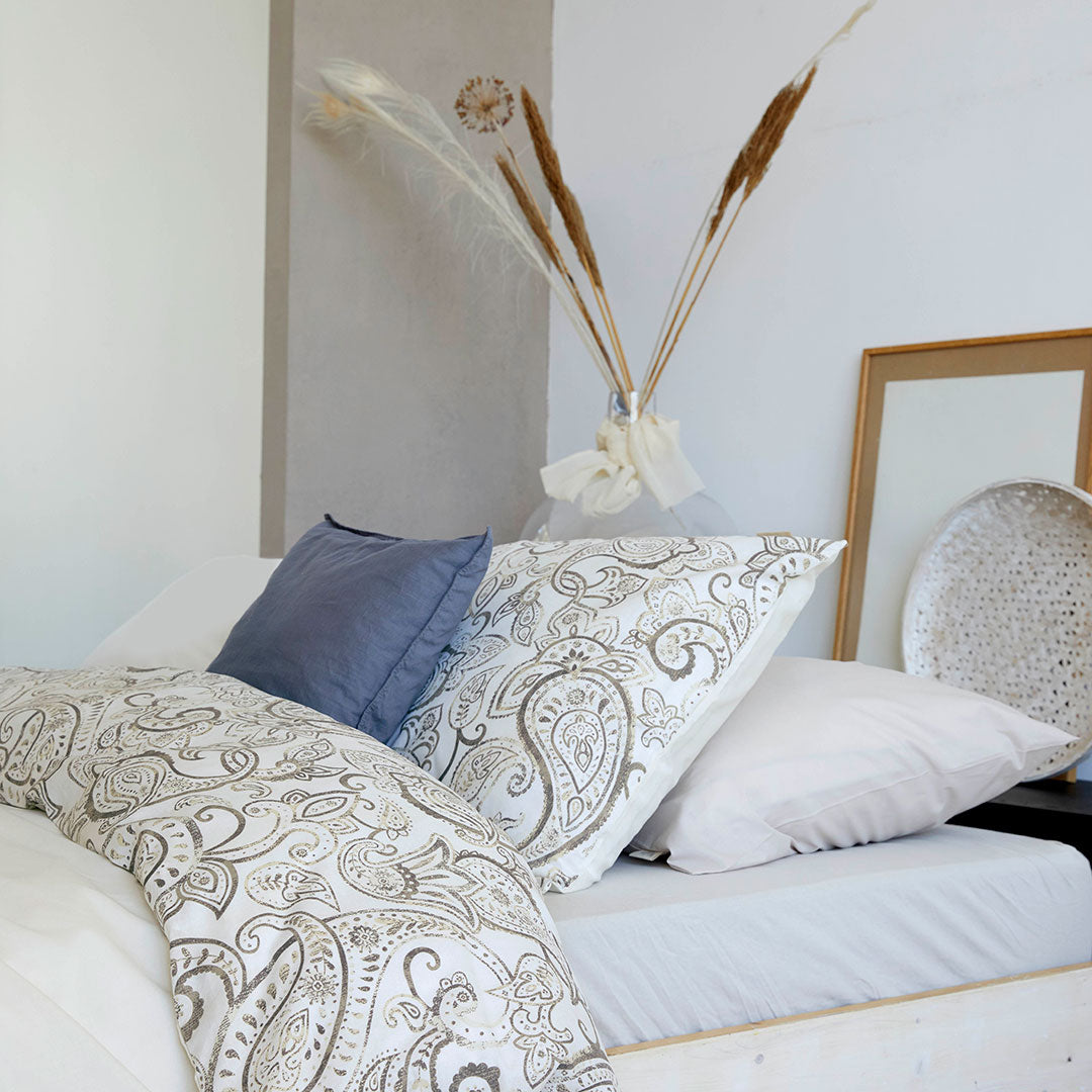 Dekbedovertrek Perfect Paisley Off White