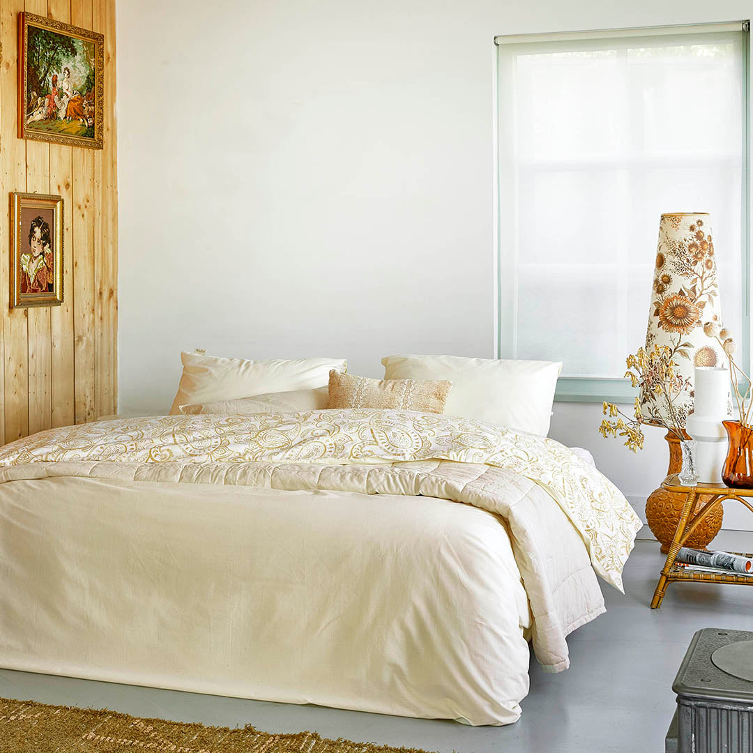 Dekbedovertrek Perfect Paisley Geel